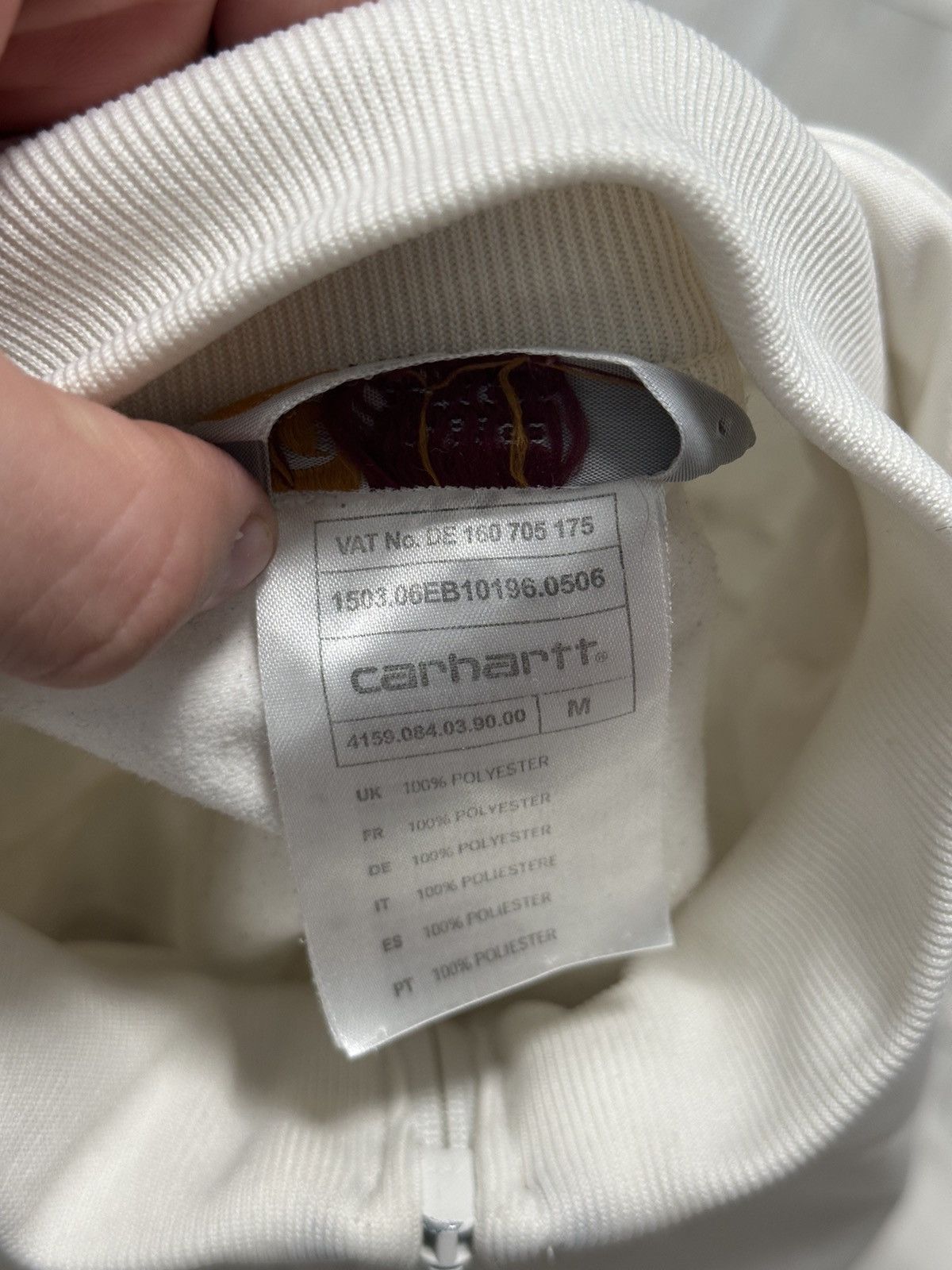Carhartt Vintage Carhartt Logo Zip Up Active Jacket Sweater Size US M / EU 48-50 / 2 - 6 Thumbnail