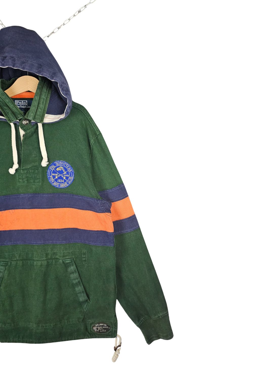 Polo Ralph Lauren PRL “PRL Outfitters / Fish & Game Club” Hooded Rugby - 08AW Size US S / EU 44-46 / 1 - 8 Thumbnail