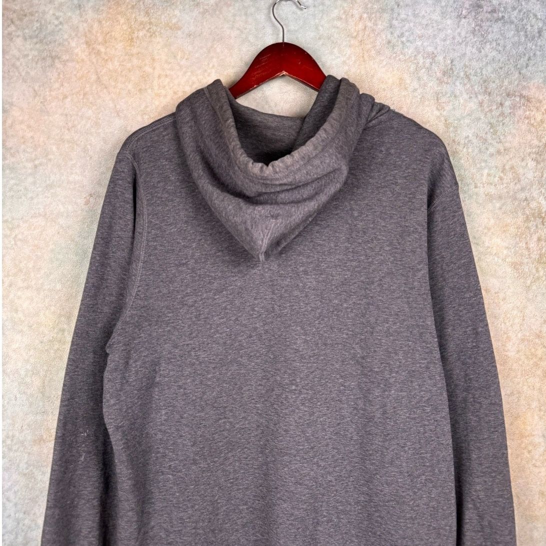 Nike Y2K Nike Logo Hoodie Sweatshirt Sz L Gray Spell Out Swoosh Size US L / EU 52-54 / 3 - 8 Thumbnail