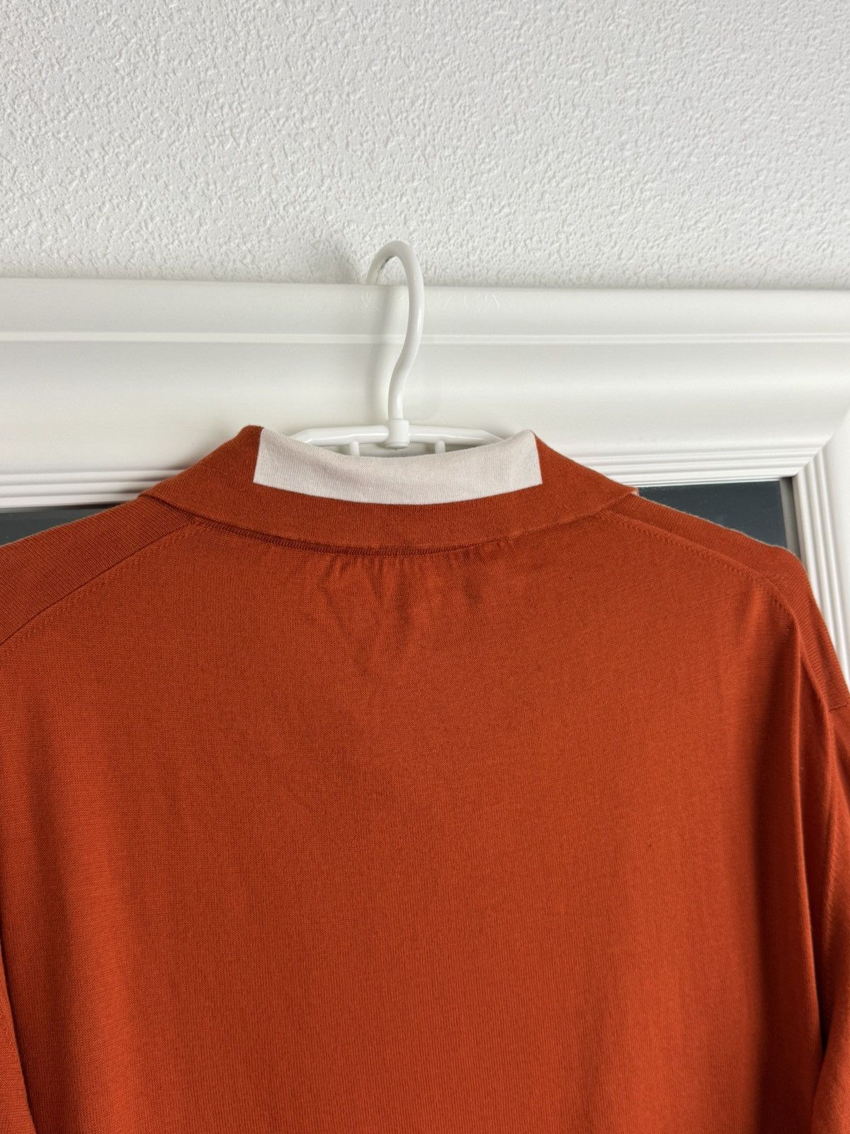 Salvatore Ferragamo Salvatore Ferragamo Sweater Pullover LongSleeve Polo Size: L Size US L / EU 52-54 / 3 - 13 Thumbnail