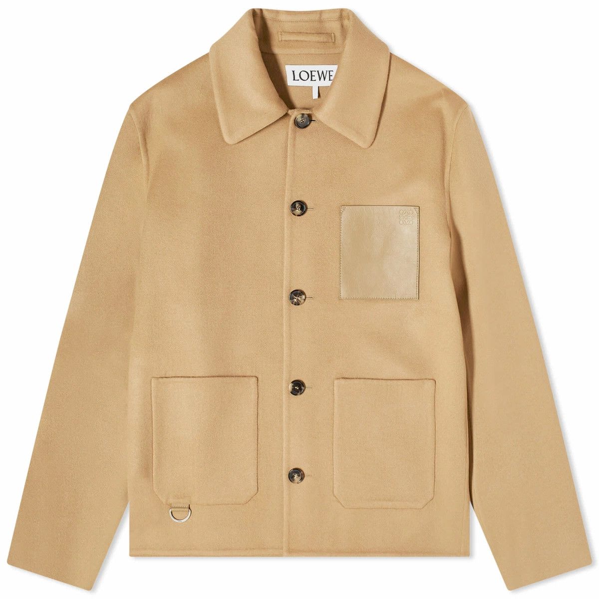 Loewe o1w1db10426 Jacket in Camel Size US XL / EU 56 / 4 - 1 Thumbnail