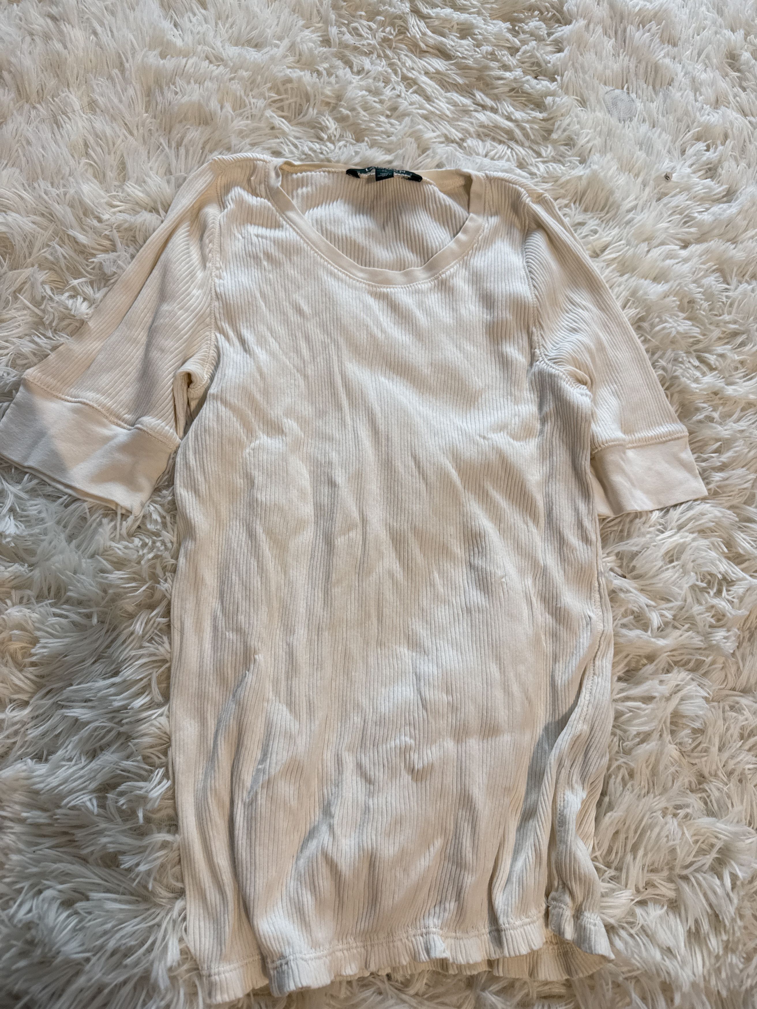 Lauren Ralph Lauren Lauren Ralph Lauren ribbed knit quarter sleeve Size XL / US 12-14 / IT 48-50 - 2 Thumbnail