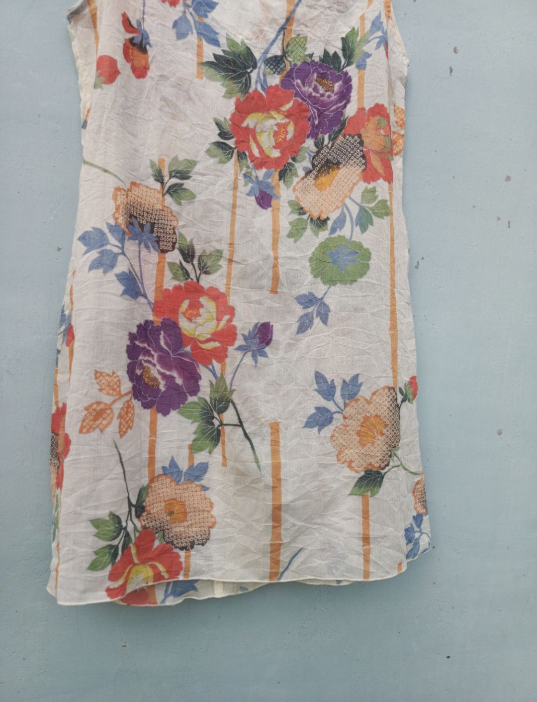 Japanese Brand Pavot cing floral mini dress Size M / US 6-8 / IT 42-44 - 3 Thumbnail