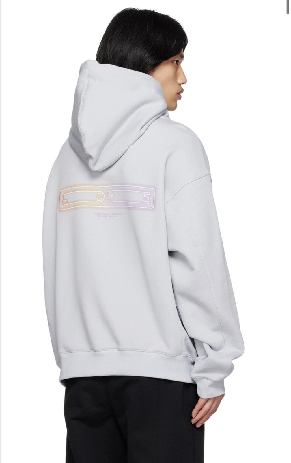 Solid Homme Solid Homme Blue Gradient Hoodie Size US L / EU 52-54 / 3 - 3 Thumbnail