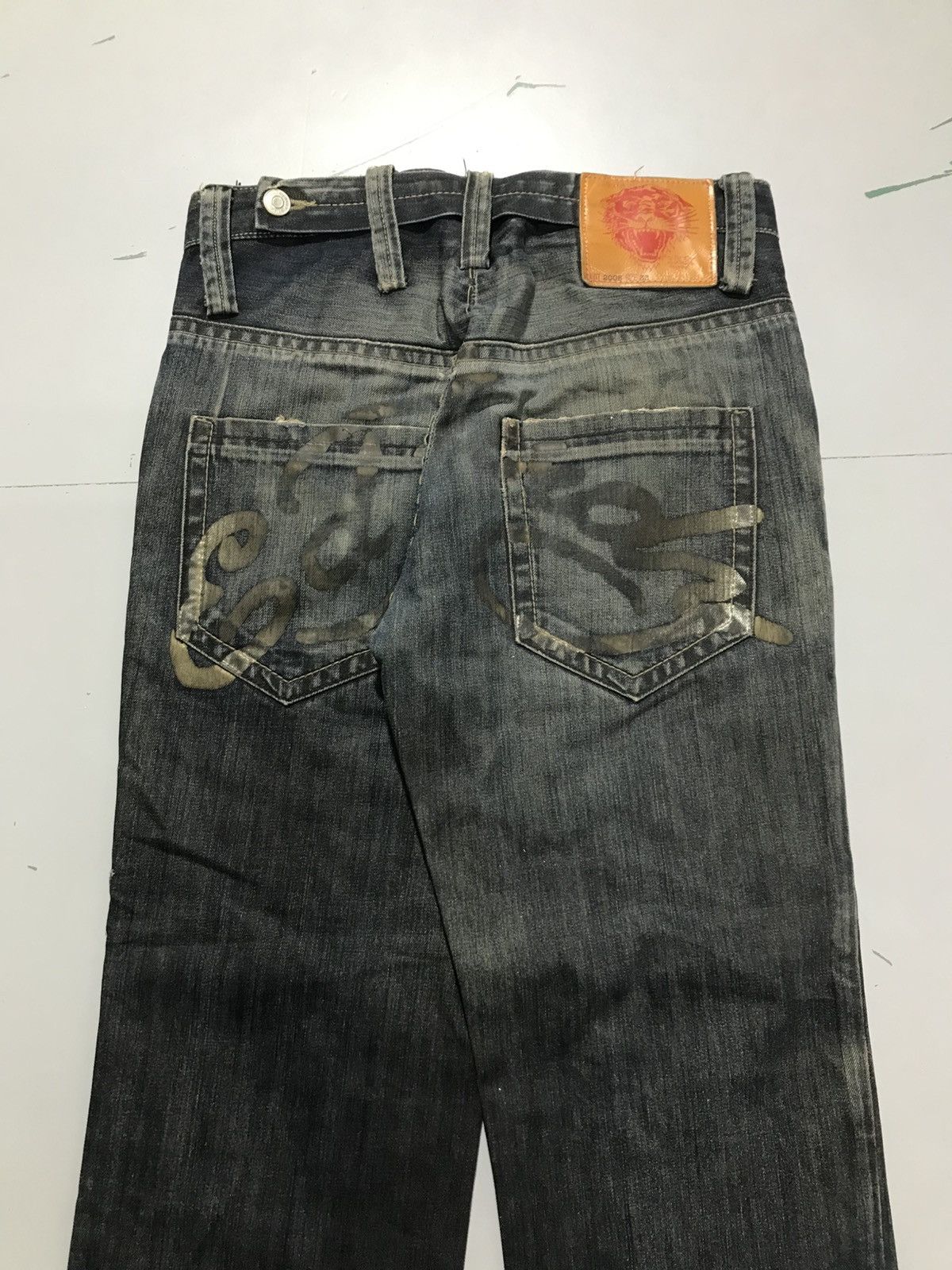 Ed Hardy Vintage ed hardy damaged denim Size US 34 / EU 50 - 11 Thumbnail