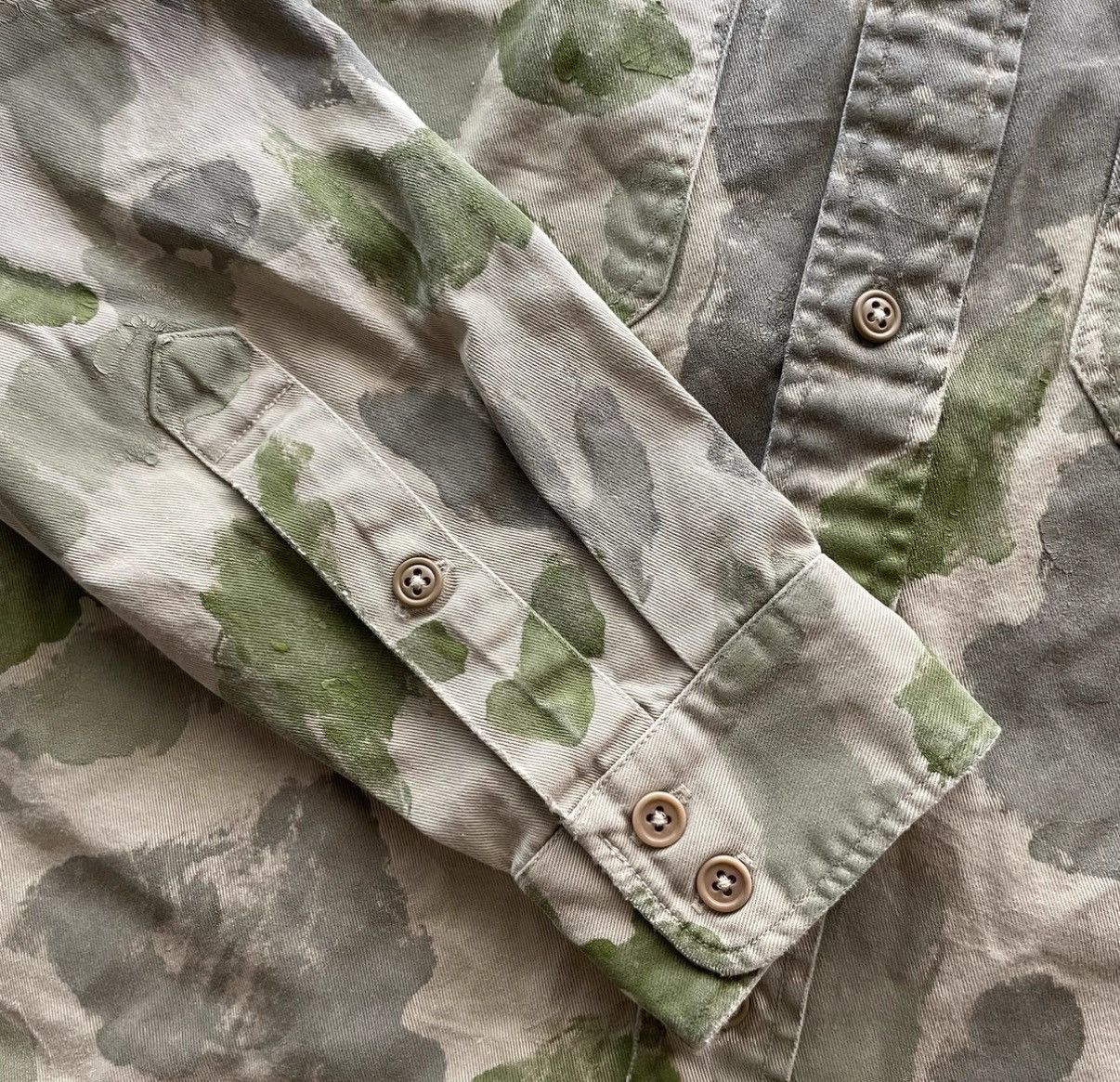 Polo Ralph Lauren RRL Ralph Lauren Limited Edition Camo Shirt K22 Size US S / EU 44-46 / 1 - 8 Thumbnail
