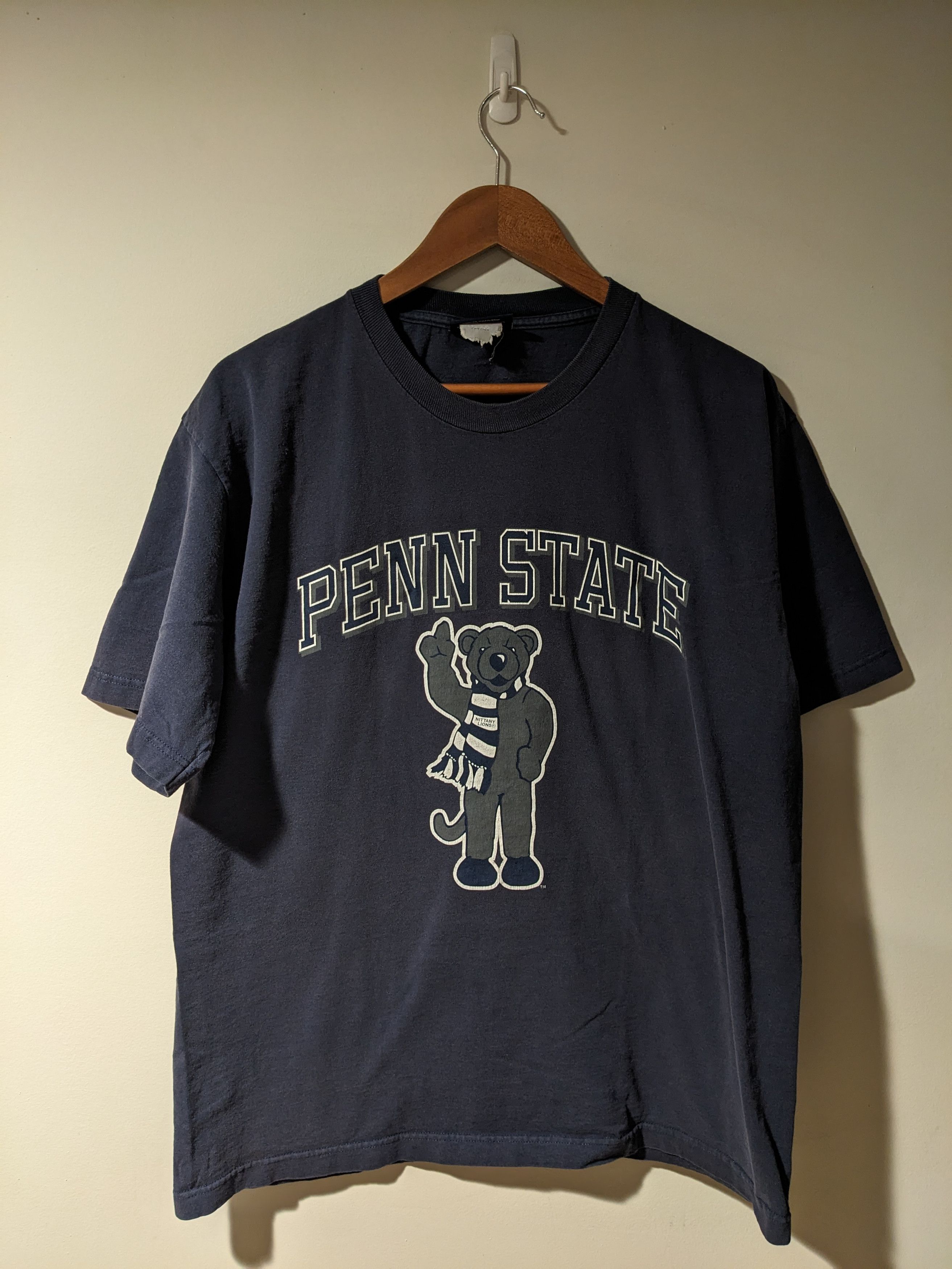 Vintage Vintage Y2K Penn State Nittany Lion Front Back Large T-Shirt Size US L / EU 52-54 / 3 - 1 Thumbnail