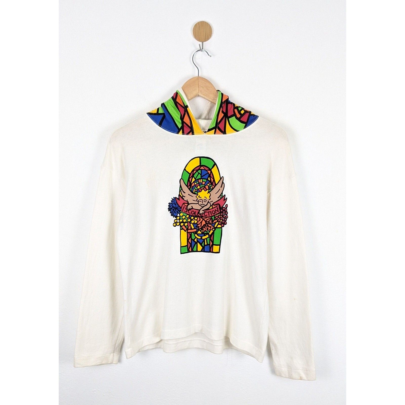 Issey Miyake Issey Miyake Tsumori Chisato IS Angels Hoodie Sweater Size US M / EU 48-50 / 2 - 1 Thumbnail