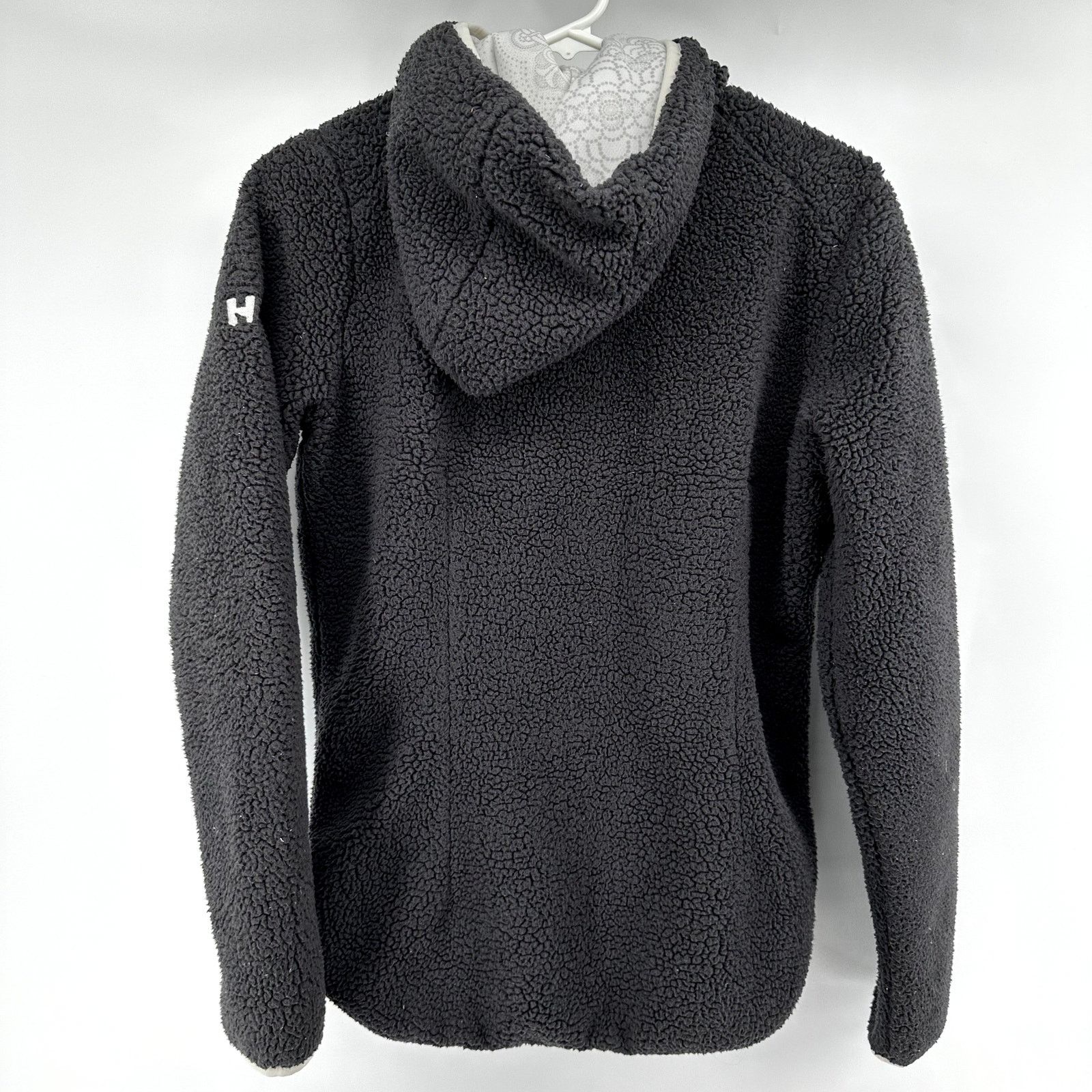 Helly Hansen Sherpa Jacket Full Zip Hood Pile Fleece Pockets