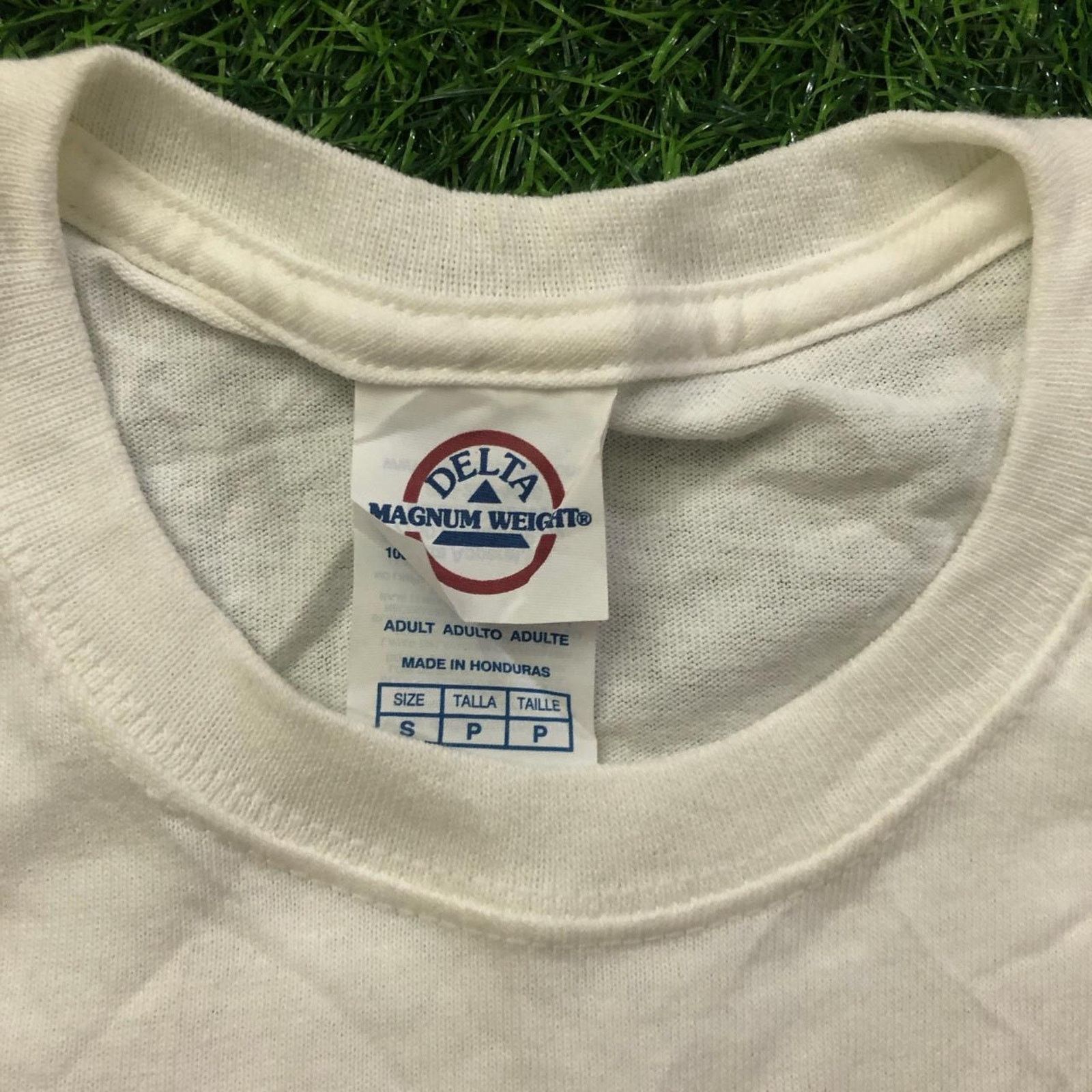 Delta Men's White ‘Don't Mess With Texas’ Flag Graphic Tee Size US S / EU 44-46 / 1 - 4 Thumbnail