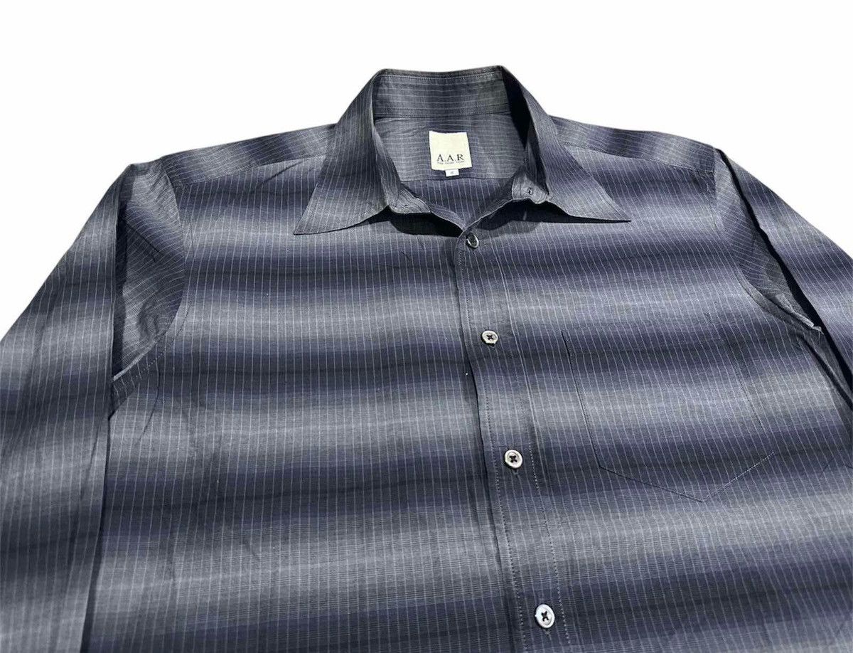 Yohji Yamamoto 🔥Vintage A.A.R By Yohji Yamamoto Shirt Striped Size US M / EU 48-50 / 2 - 3 Thumbnail