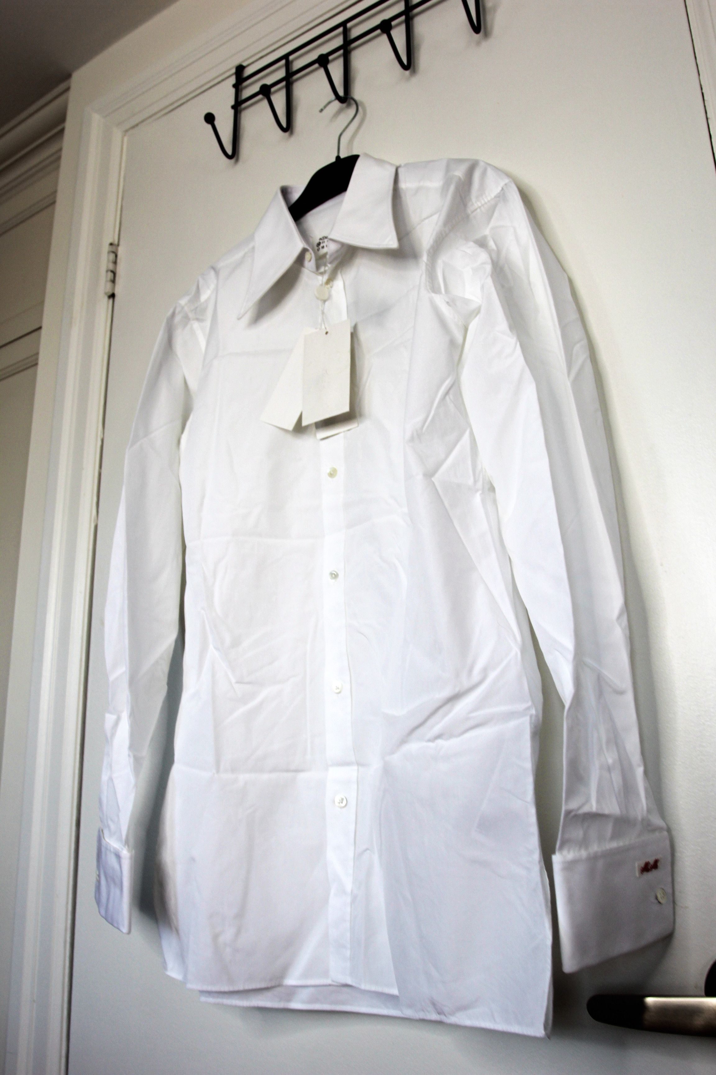 Maison Margiela BNWT AW24 MAISON MARGIELA POINTED COLLAR SHIRT 41 Size US M / EU 48-50 / 2 - 5 Thumbnail