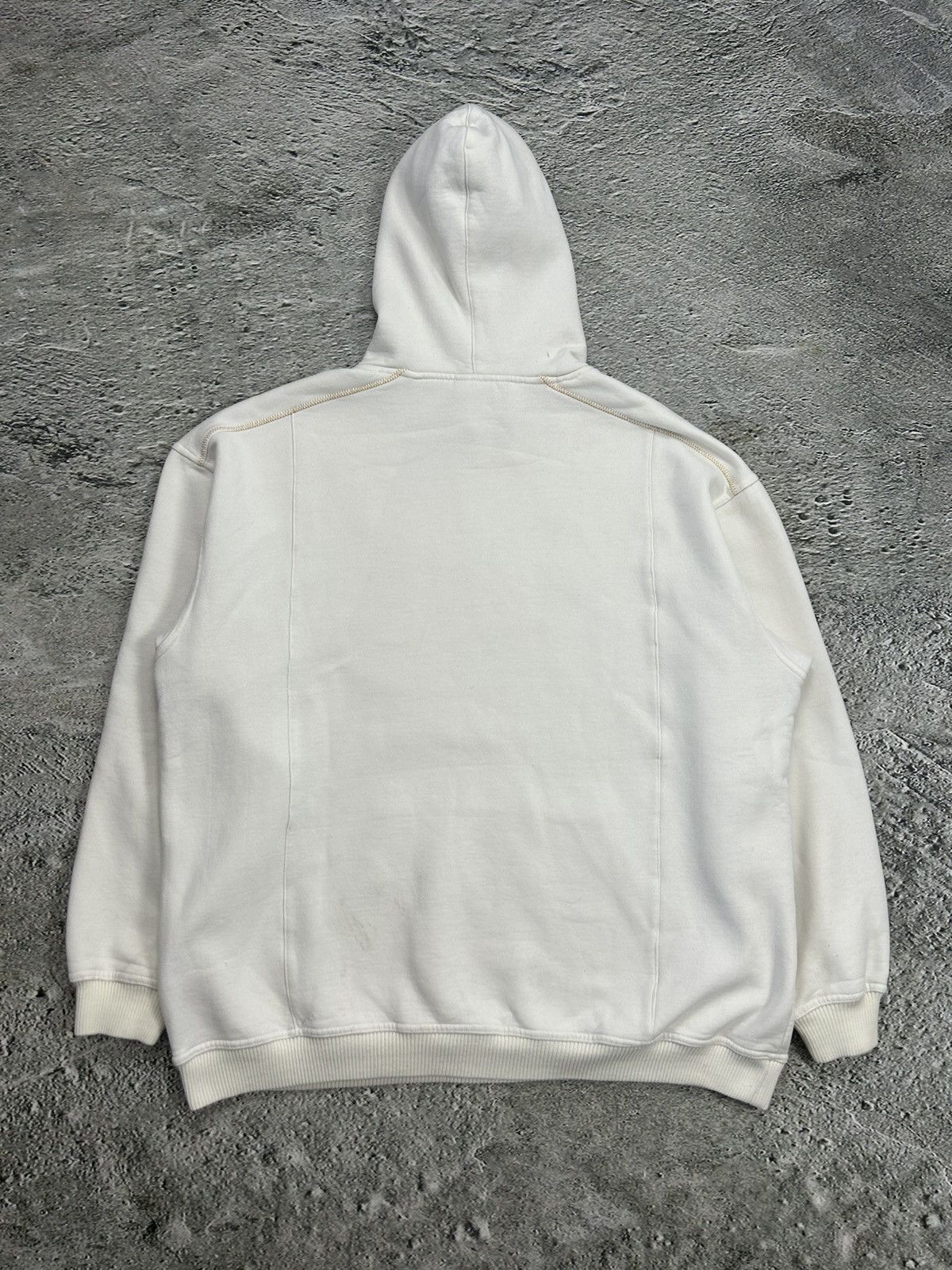 Marc Buchanan Pelle Pelle hoodie big logo 90s beige sweatshirt Size US XL / EU 56 / 4 - 9 Thumbnail