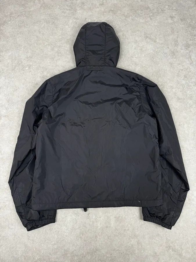 Prada AW2009 Prada Black Nylon Light Hooded Windbreaker Jacket Size US L / EU 52-54 / 3 - 4 Thumbnail