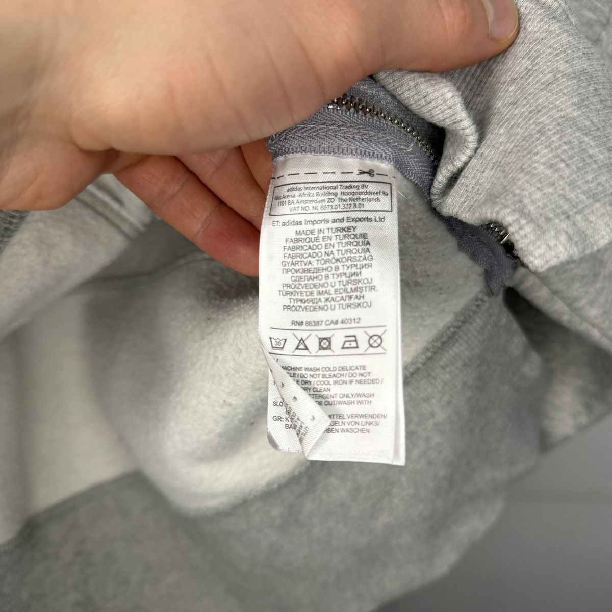 Adidas × Stella McCartney Adidas Stella McCartney Hoodie Boxy Crop Sweatshirt Y2K Size XS / US 0-2 / IT 36-38 - 7 Thumbnail