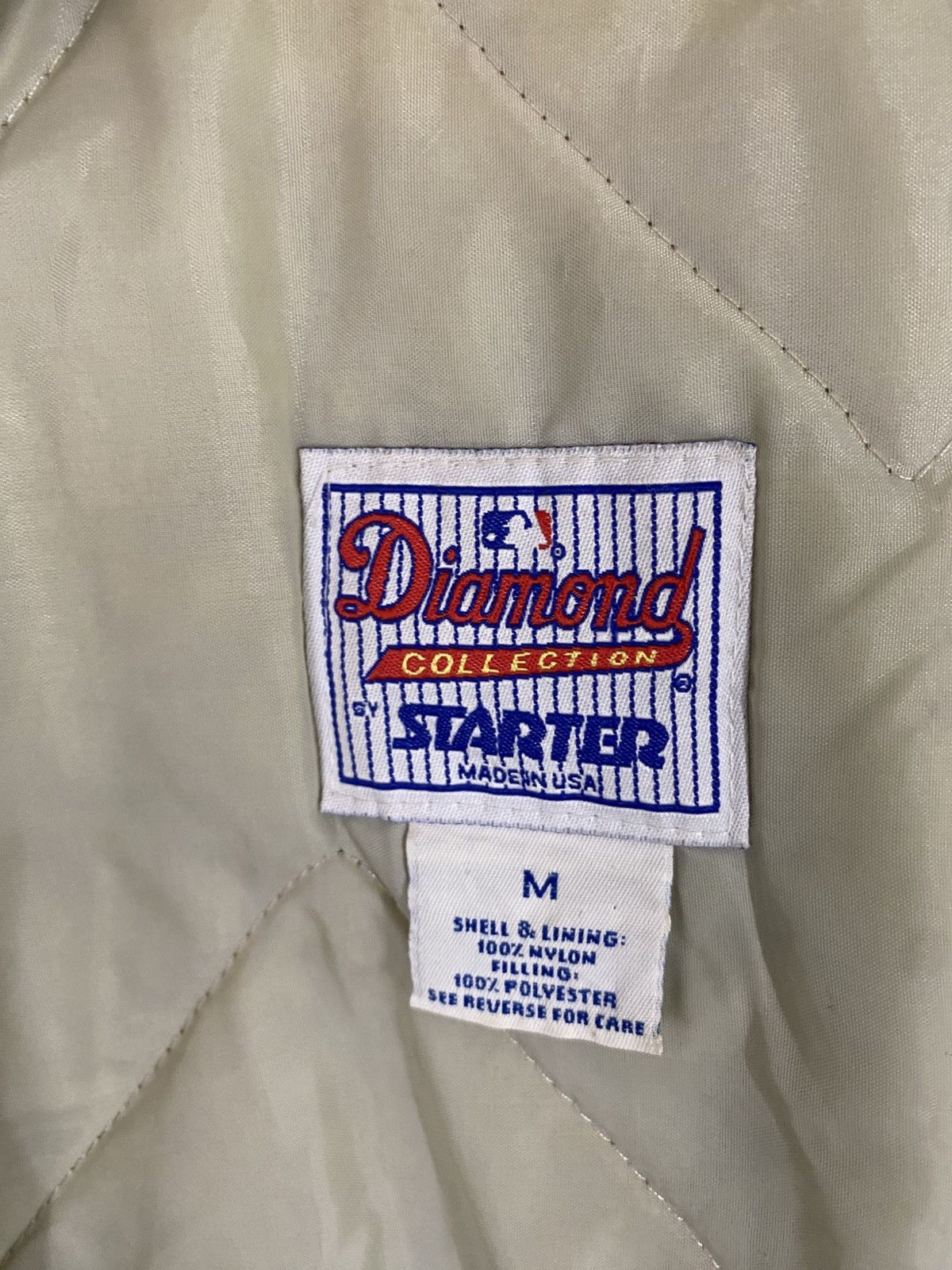 Starter Vintage 80s Diamond collection starter varsity satin jacket Size US M / EU 48-50 / 2 - 8 Thumbnail