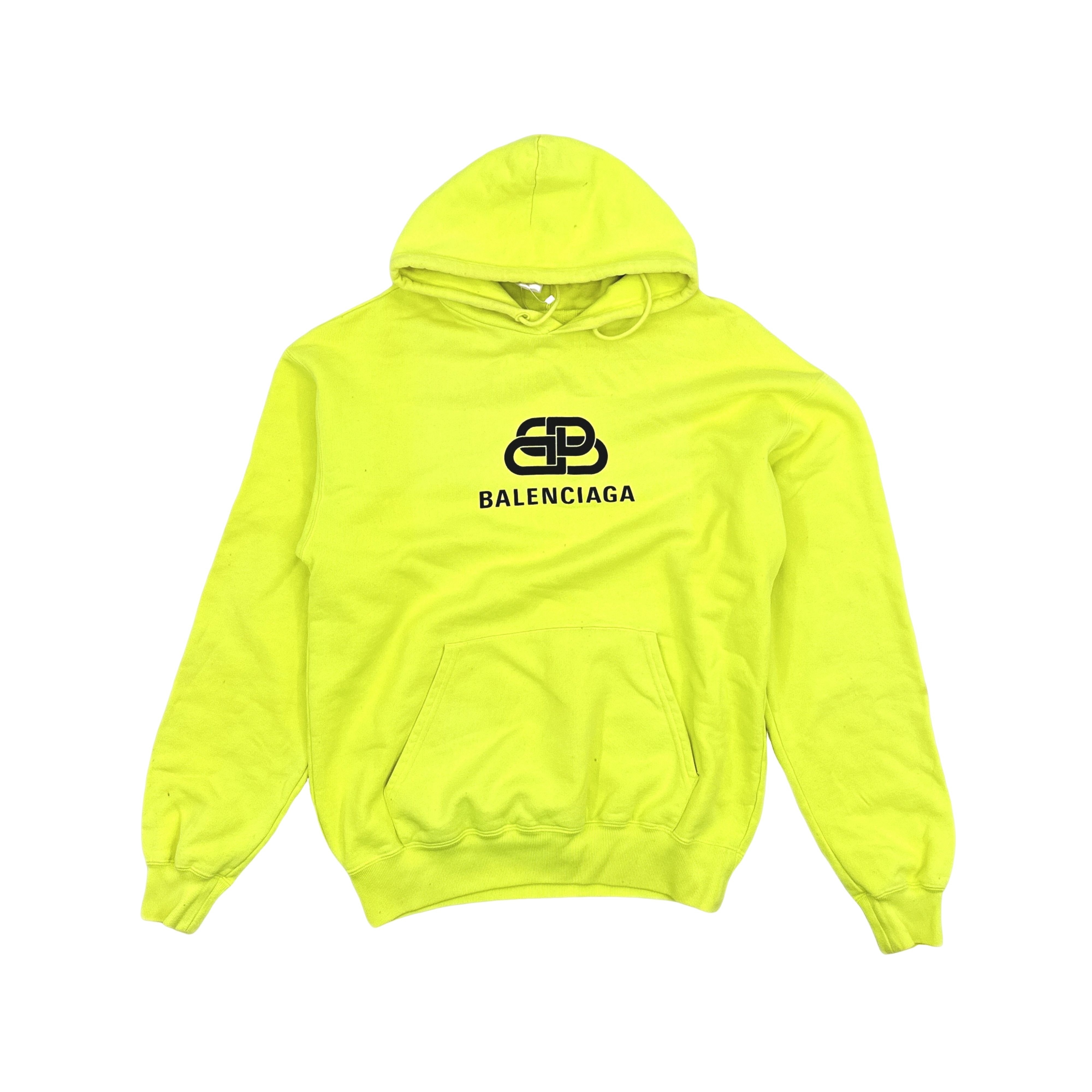 Balenciaga Balenciaga BB Logo Hooded Sweatshirt Size XS Size XS / US 0-2 / IT 36-38 - 1 Thumbnail