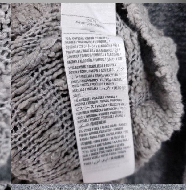 Abercrombie & Fitch 🔥Abercrombie Cable Knit Mohair Cardigan Size M / US 6-8 / IT 42-44 - 9 Thumbnail