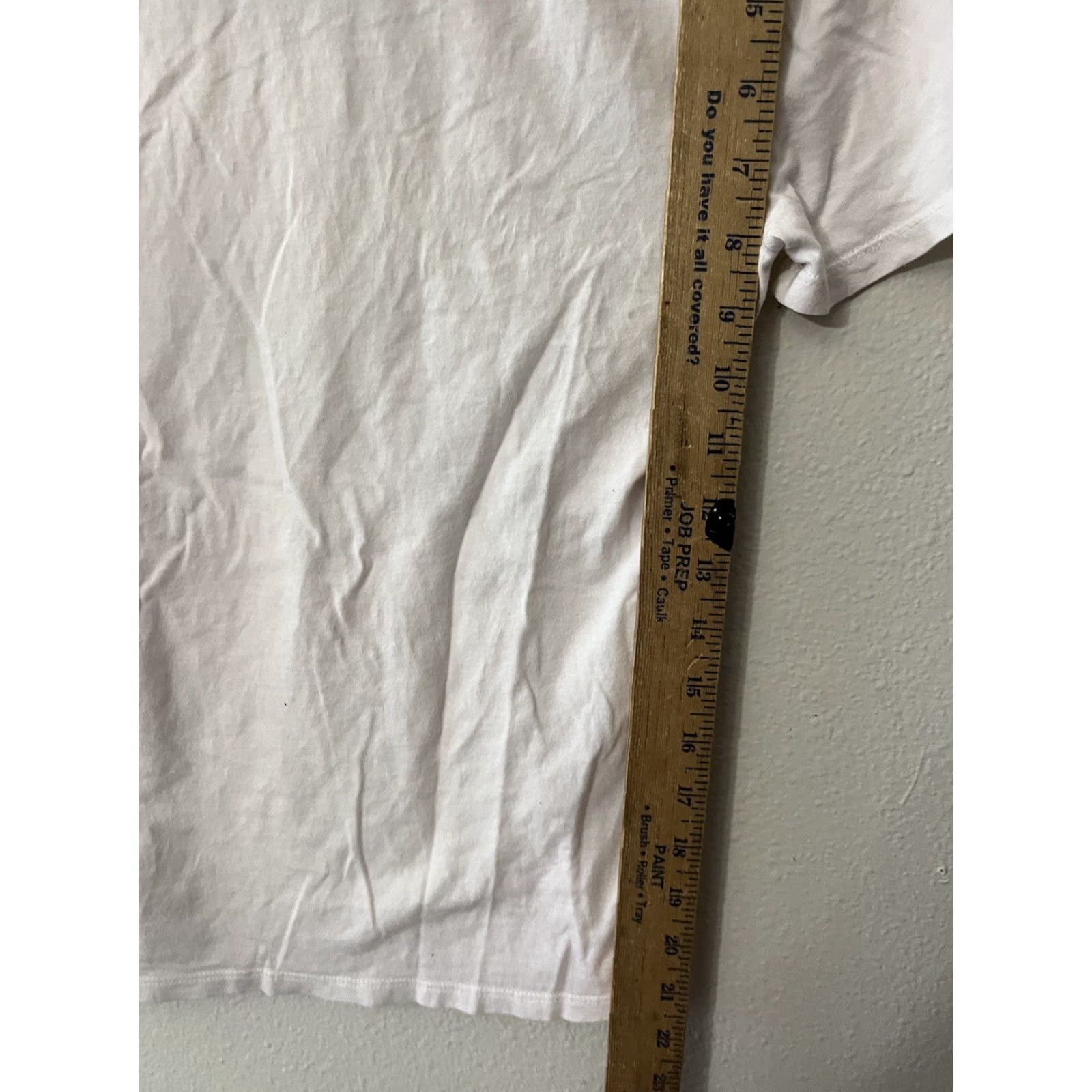 Loft Live Love Loft Women’s XS White Top Short Sleeve Pullover Casual Shirt, Cotton, Round Neck, Solid, Regular, Fall Spring Summer, Womens XS Size XS / US 0-2 / IT 36-38 - 4 Thumbnail