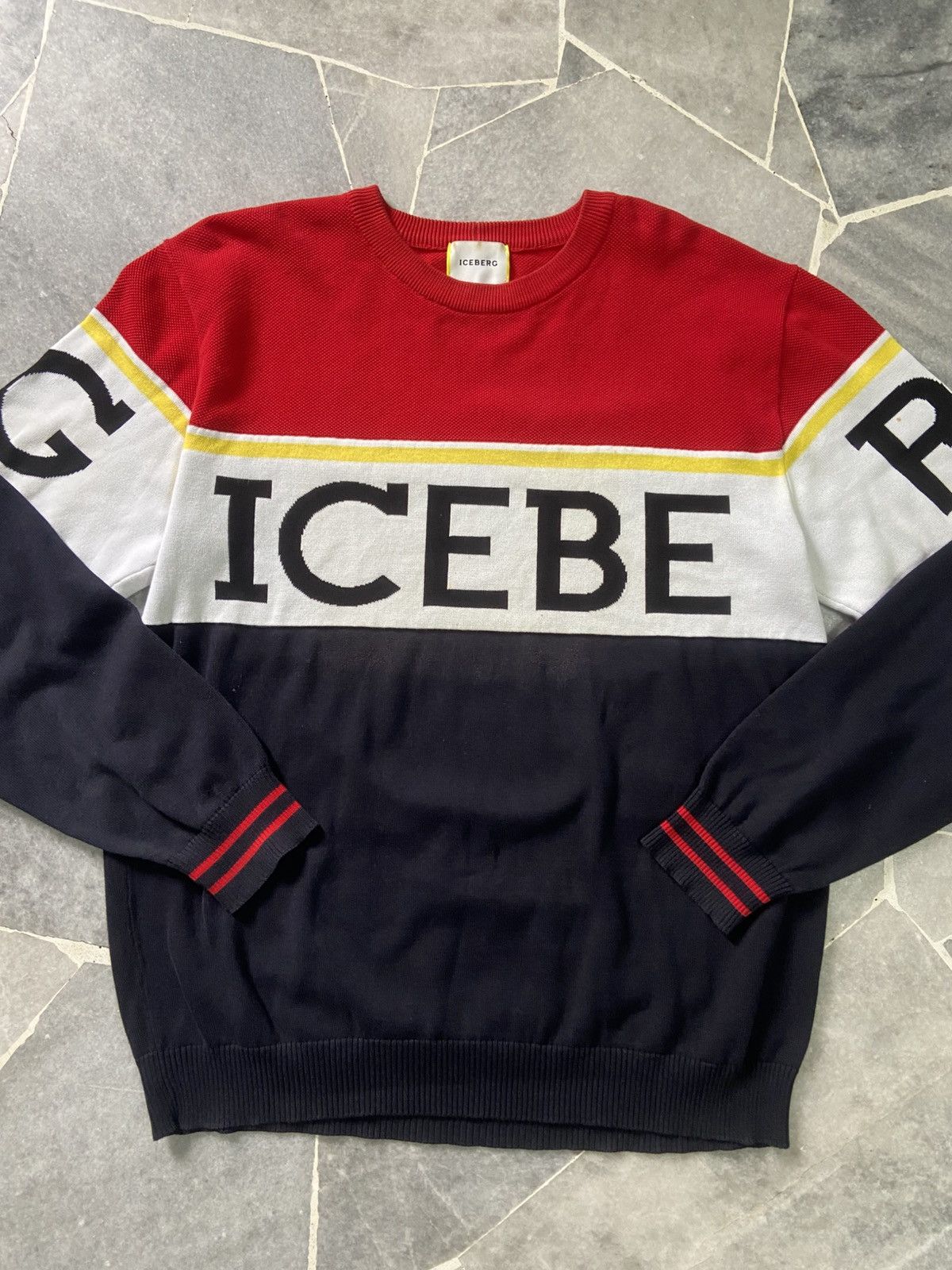 Iceberg Iceberg Sweater Size US L / EU 52-54 / 3 - 1 Thumbnail
