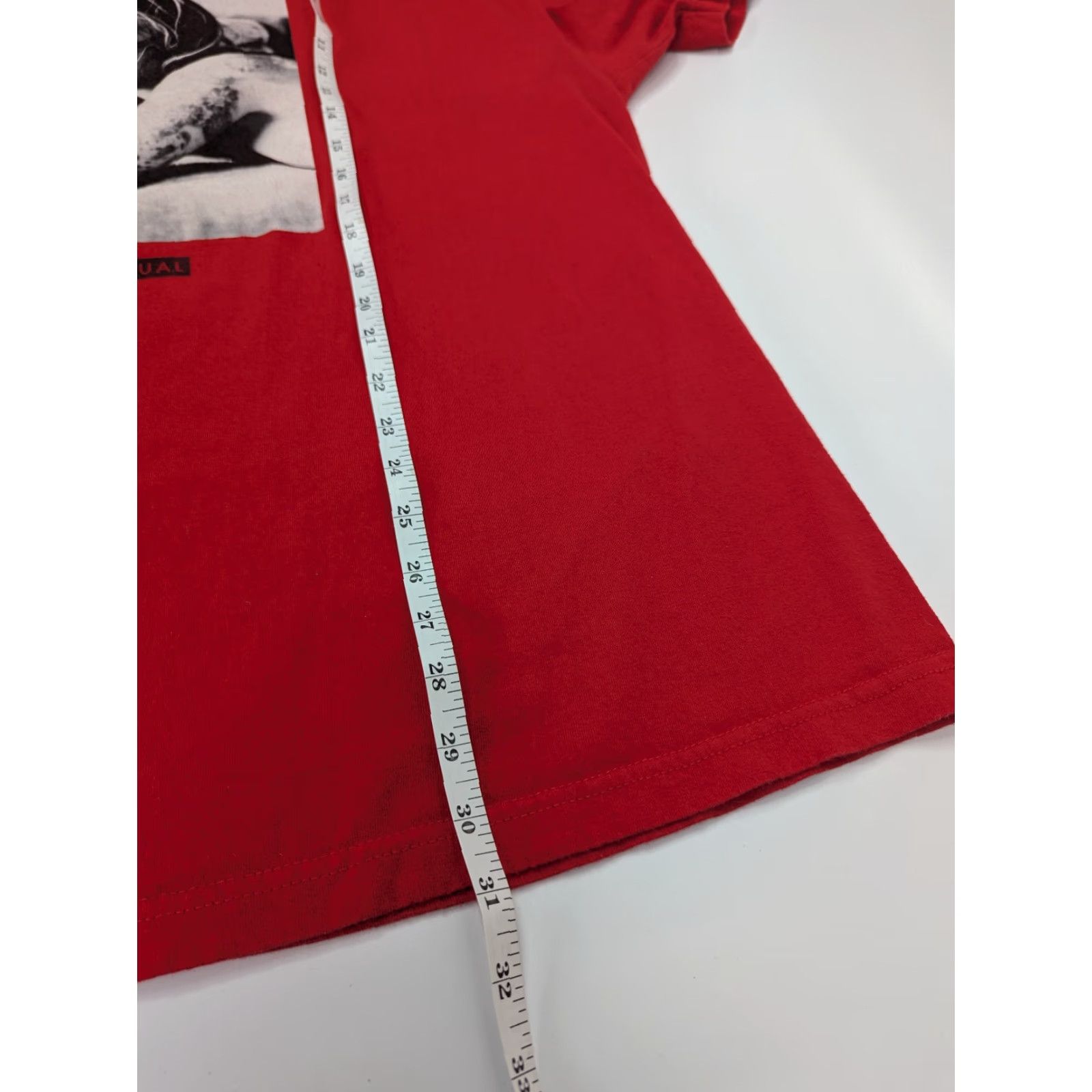 Vintage VISUAL Apparel T-Shirt Mens XL Red Cotton Logo Graphic Print Streetwear Sports Skate Urban Casual Short Sleeve Crew Neck 2020s Vintage No Size US XL / EU 56 / 4 - 4 Thumbnail
