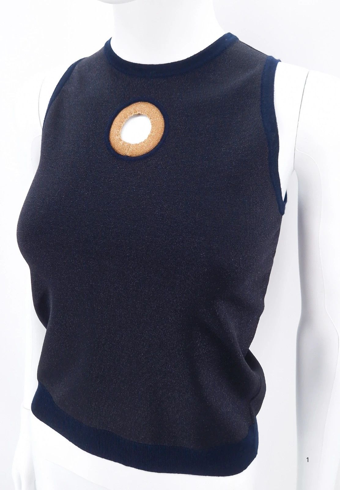 Louis Vuitton LV glitter cut out top Size XS / US 0-2 / IT 36-38 - 1 Thumbnail