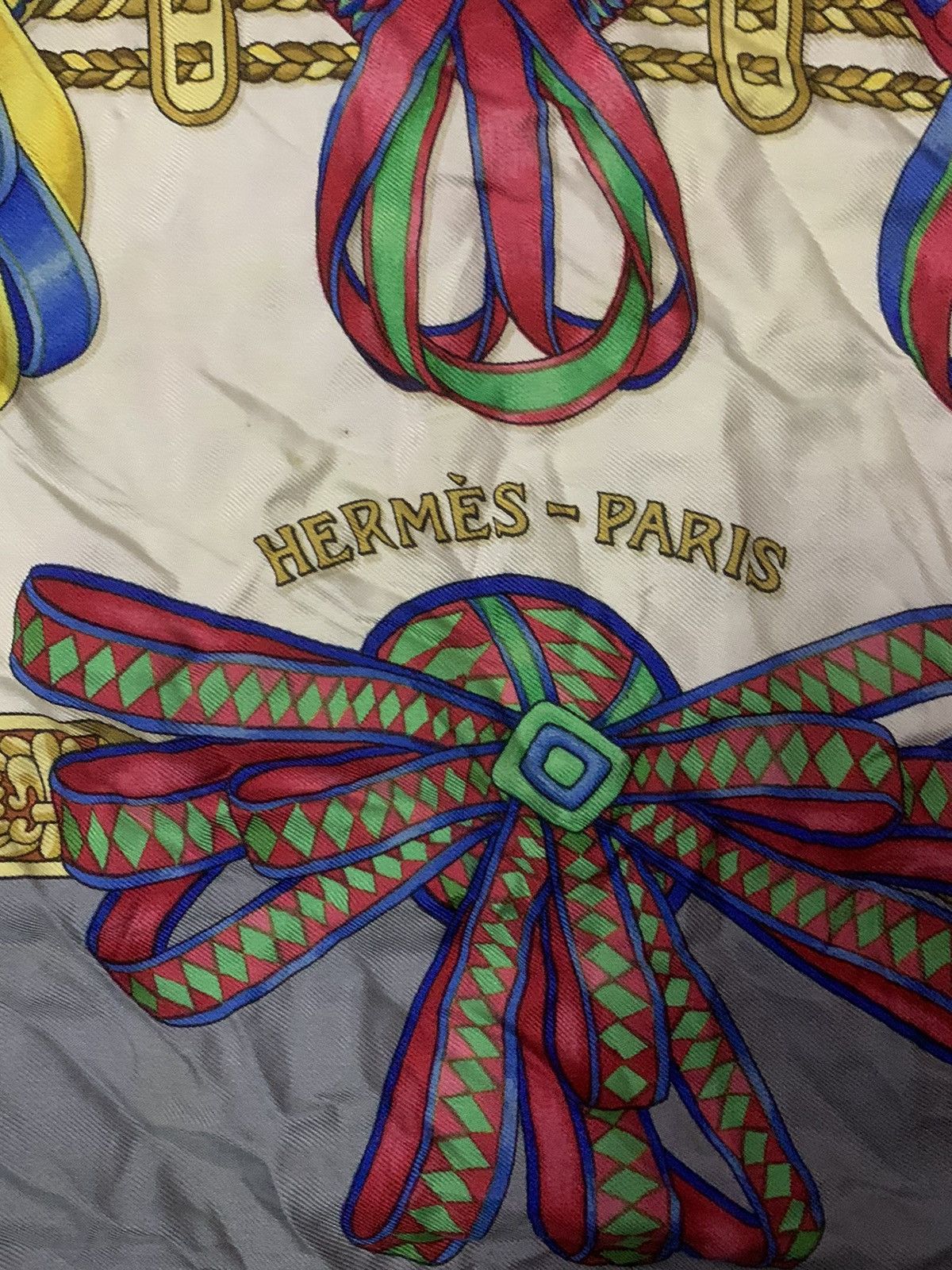 Other Her mes Les Rubans Du Cheval Handkerchief Size ONE SIZE - 3 Thumbnail