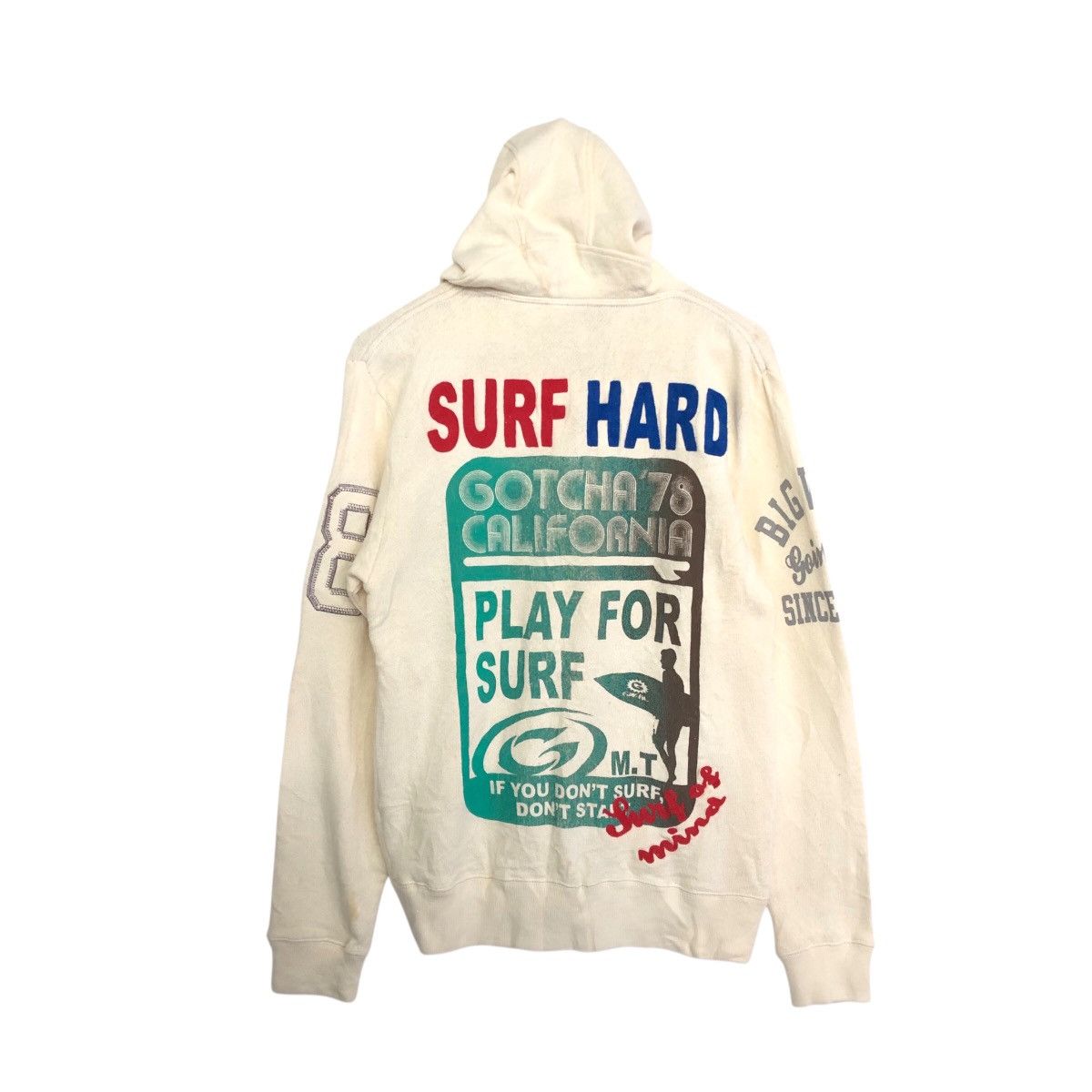 Gotcha GOTCHA LONG LIVE SURF FULLY ZIPPER HOODIE SWEATER Size US M / EU 48-50 / 2 - 2 Thumbnail