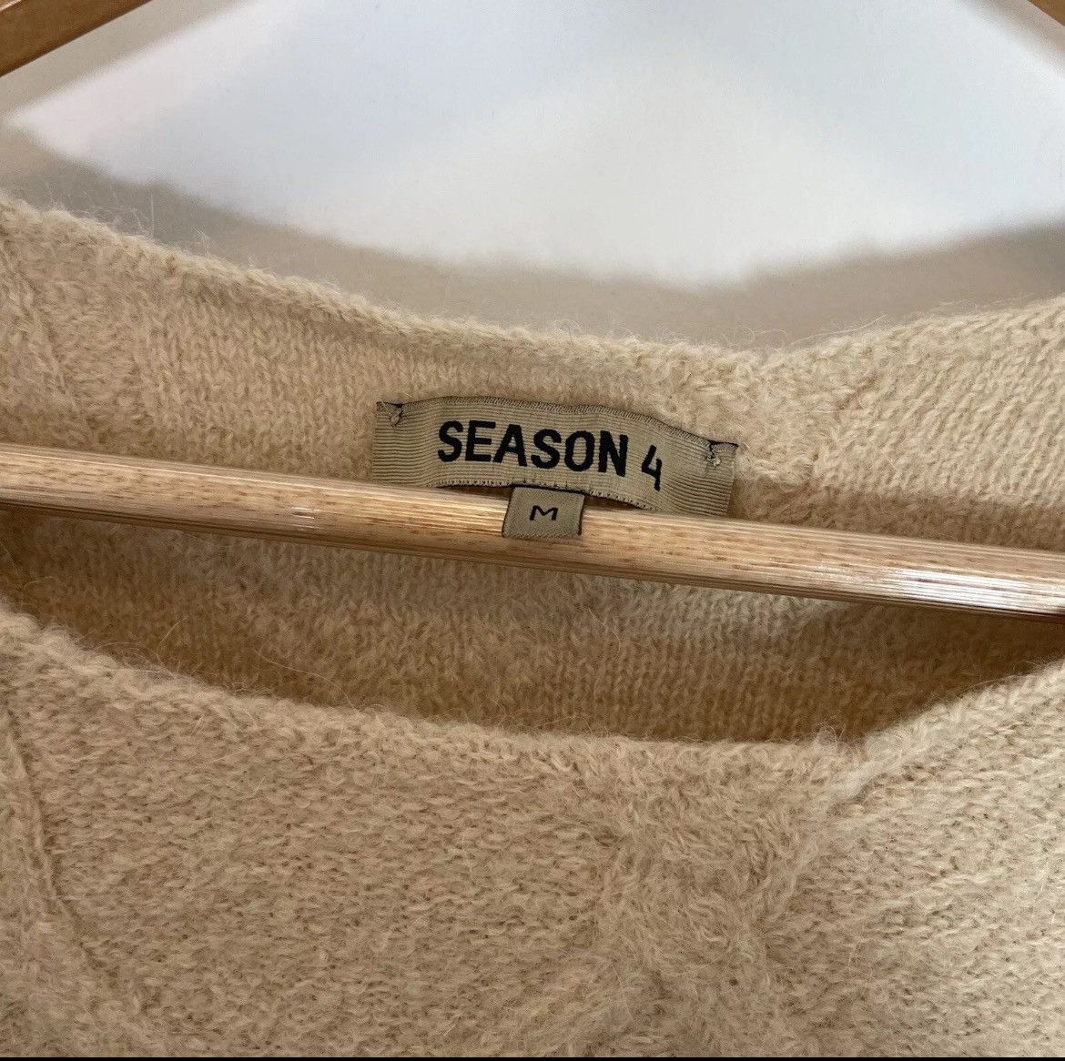 Yeezy Yeezy Season 4 Alpaca Wool Knit Sweater Kanye West Italy Size M / US 6-8 / IT 42-44 - 3 Thumbnail