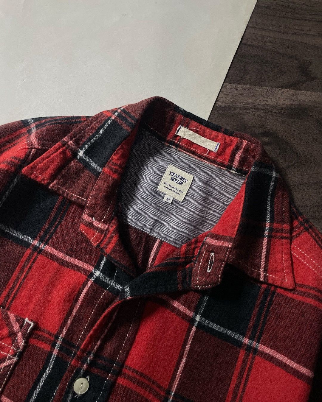 Other FLANNEL WORKSHIRT KEARNEY HOUSE SIZE M Size US M / EU 48-50 / 2 - 5 Thumbnail