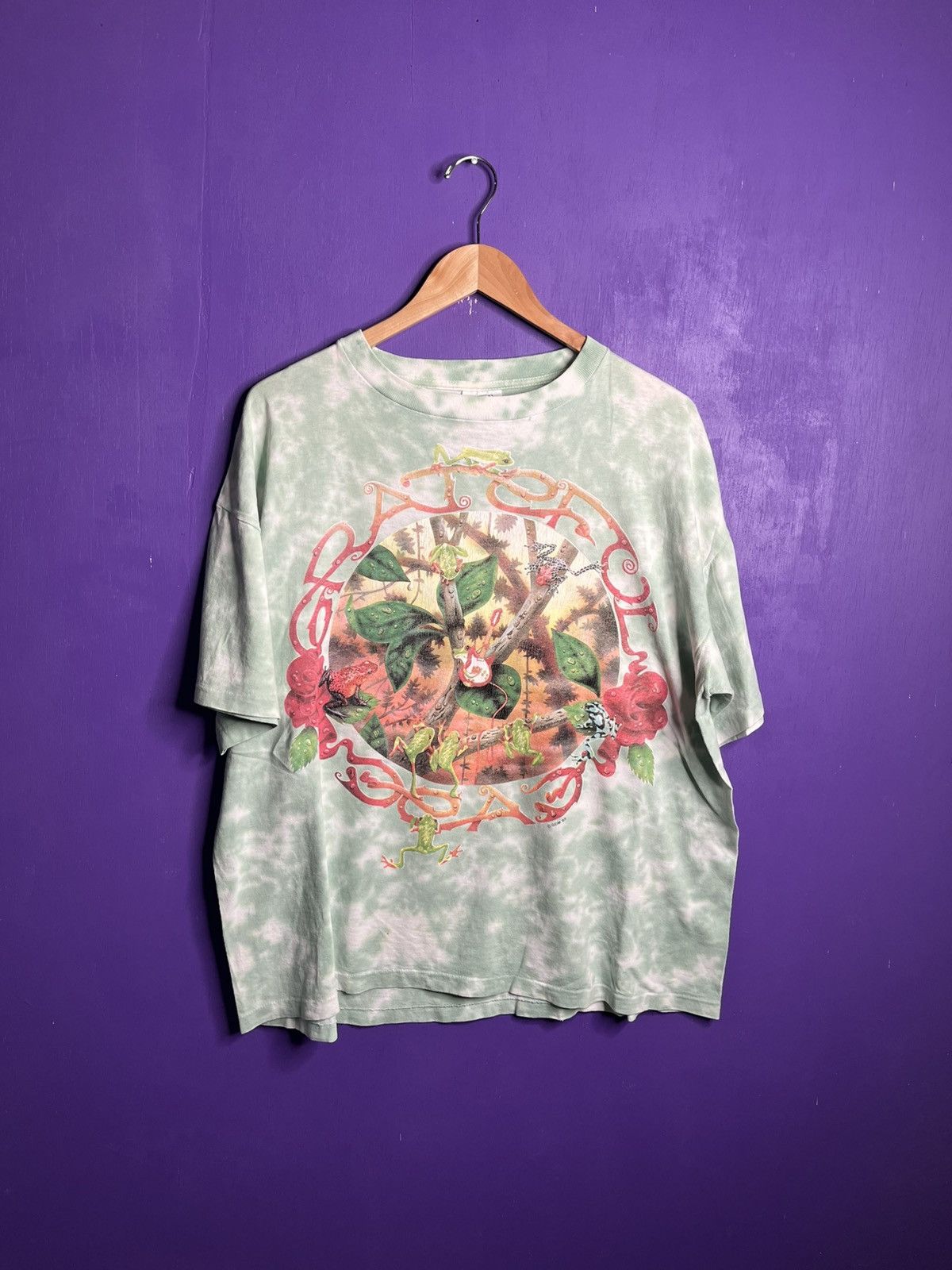 Band Tees Vintage 1993 Grateful Dead fall tour rainforest t-shirt Size US XL / EU 56 / 4 - 1 Thumbnail