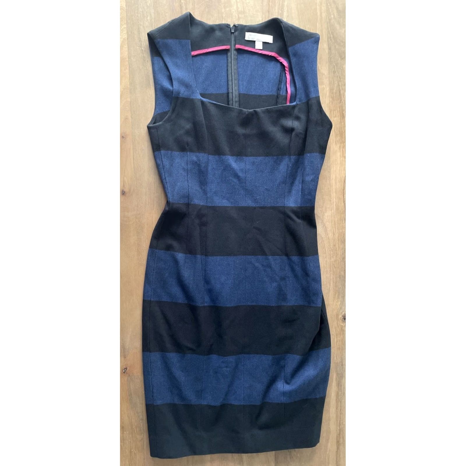 Banana Republic Banana Republic Dress Women Size 2 Sloan Rugby Striped Sheath Sleeveless Stretch Size XS / US 0-2 / IT 36-38 - 2 Thumbnail