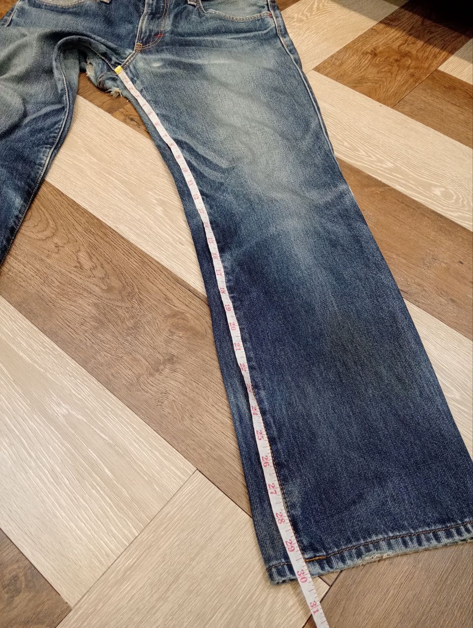 Edwin VINTAGE EDWIN ZYLON X KUSHITANI HAMAMATSU LIMITED JEANS Size US 33 - 18 Thumbnail