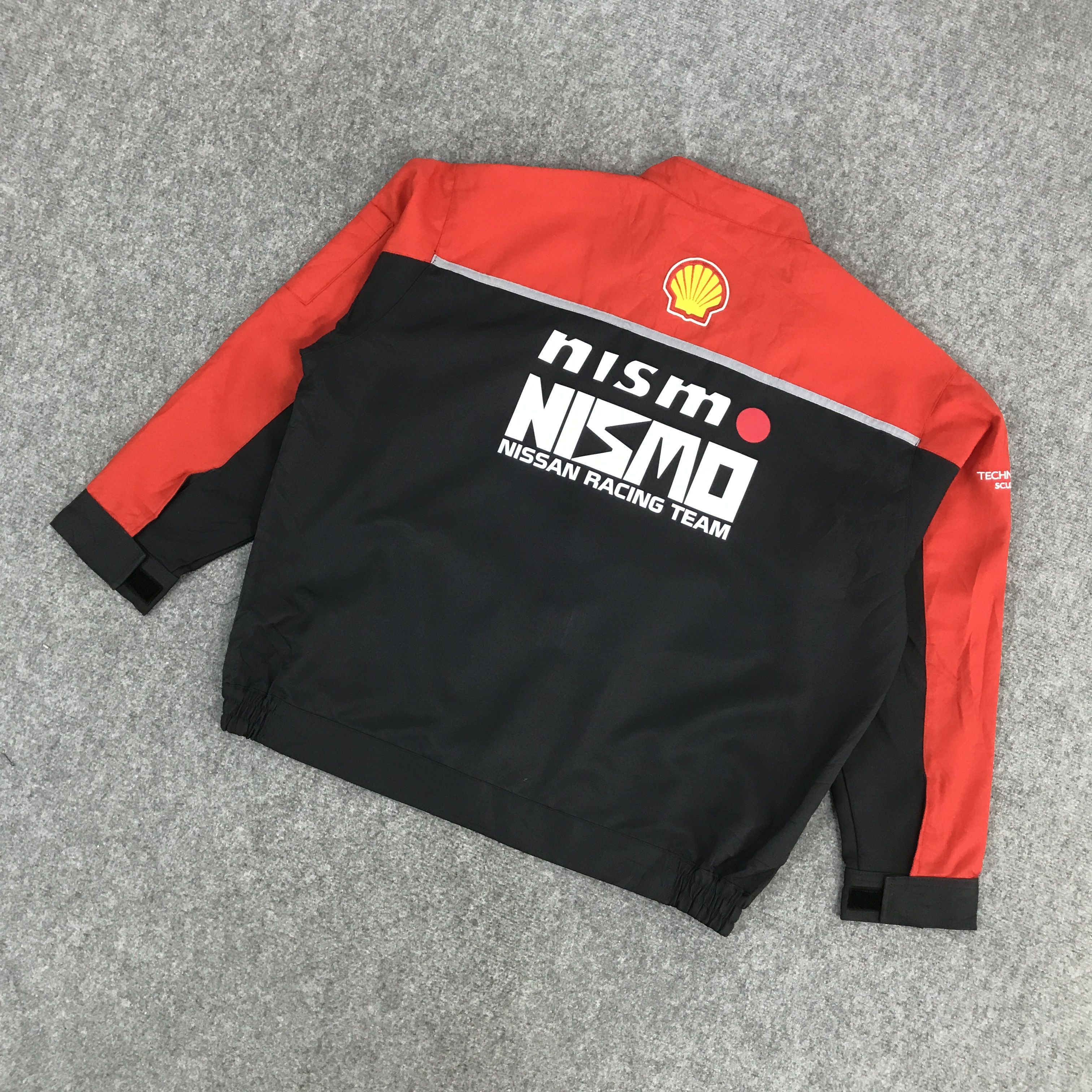 Japanese Brand SHELL HELIX X NISMO NISSAN RACING TEAM JACKET Size US XL / EU 56 / 4 - 6 Thumbnail