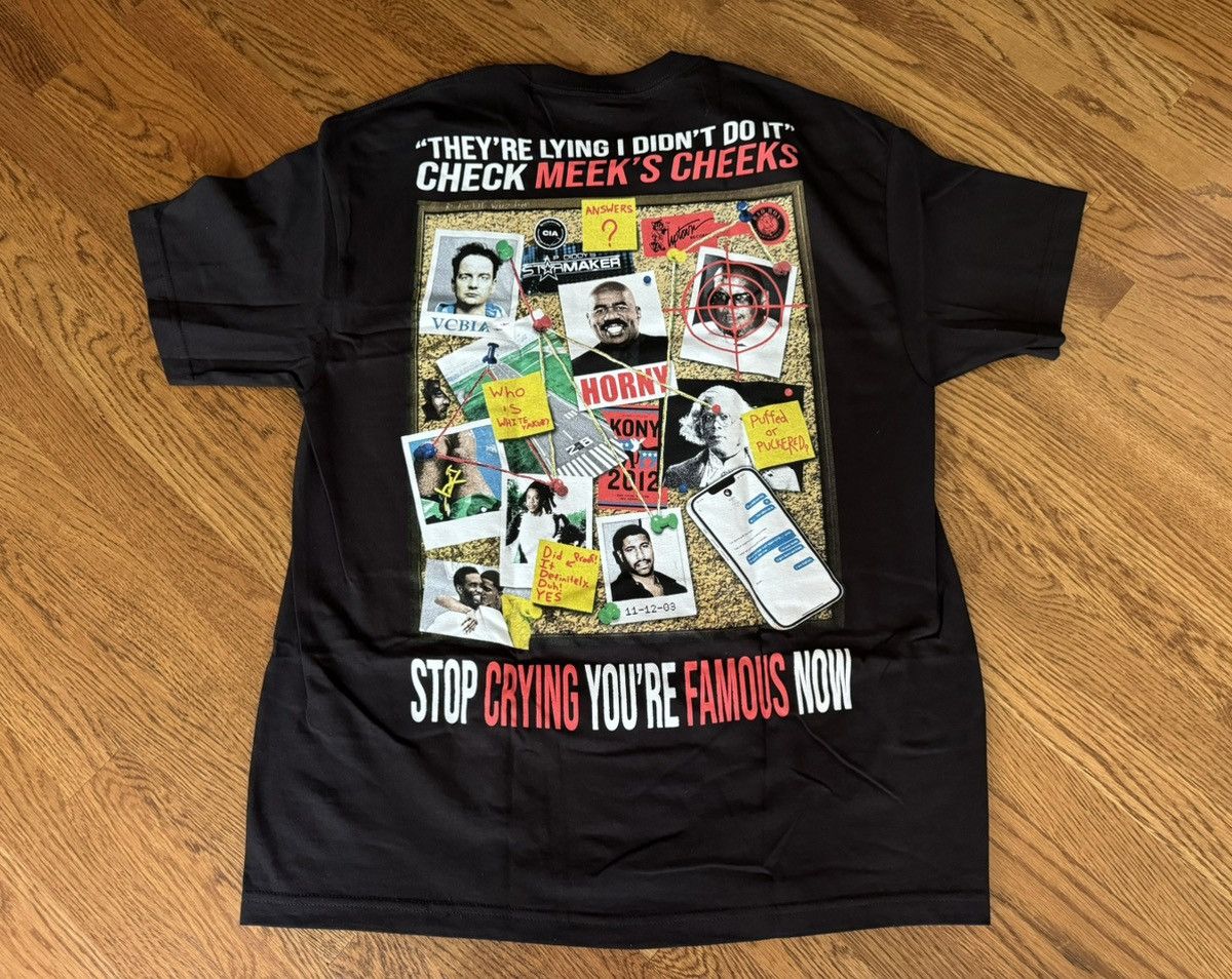Other Medium Sam Hyde Rip P Diddy Shirt Black Tee Sam Hyde MDE Size US M / EU 48-50 / 2 - 3 Thumbnail