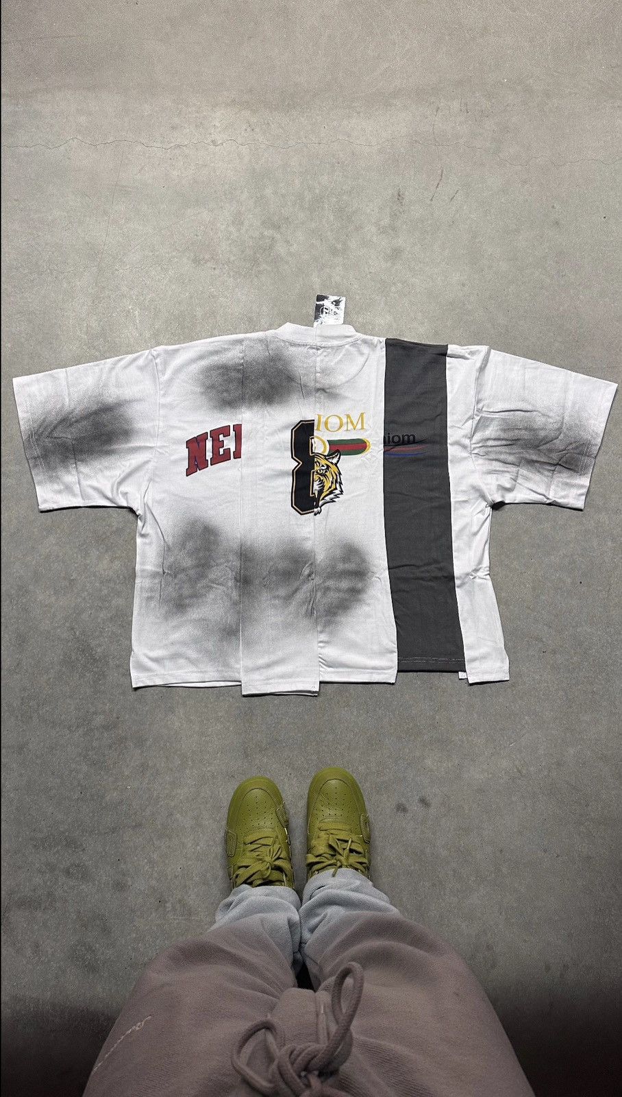 Other F*CK DESIGNERS UNEVEN SHIRT STREETWEAR Y2K Size US S / EU 44-46 / 1 - 2 Thumbnail
