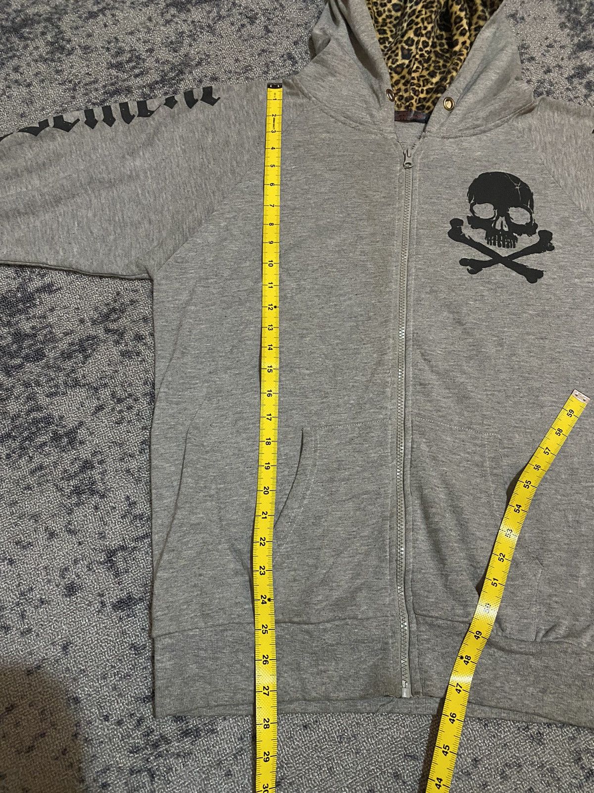 Hysteric Glamour Y2k Skull leopard style ifsixwasnine zip hoodie Size US L / EU 52-54 / 3 - 10 Thumbnail