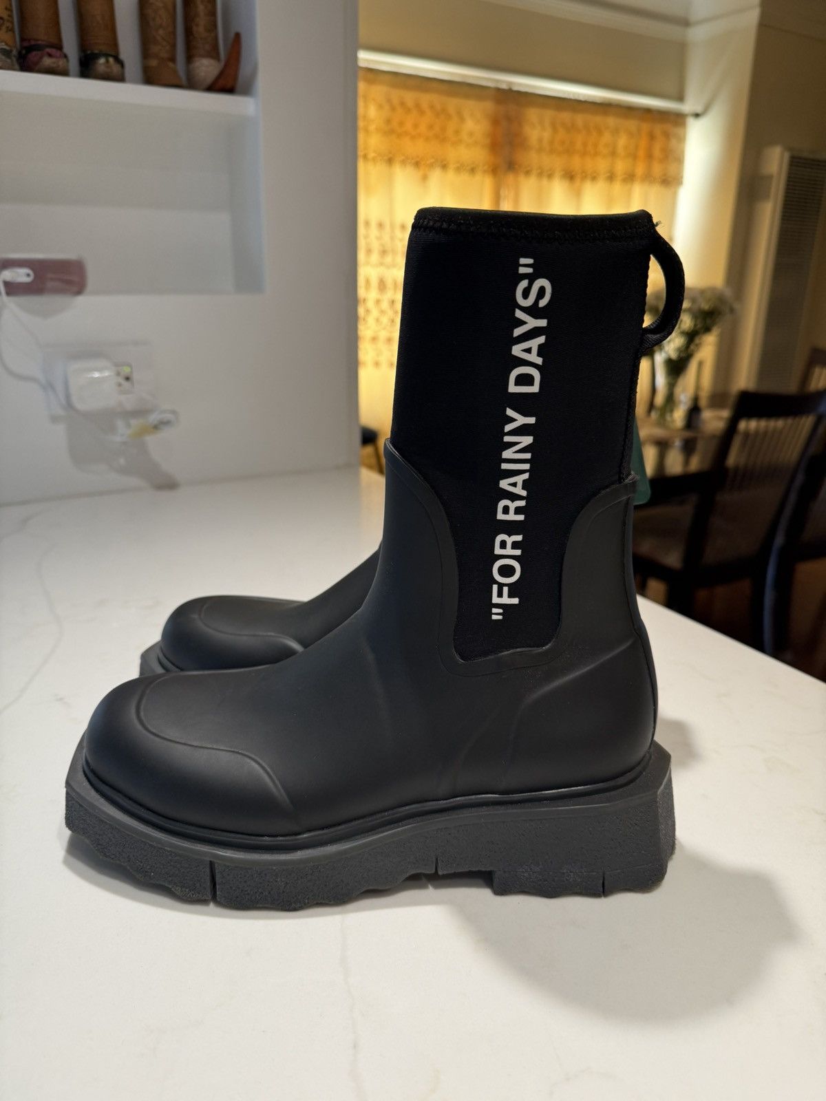 Off-White Off White Rainy Days Boots Size US 7 / EU 40 - 1 Thumbnail