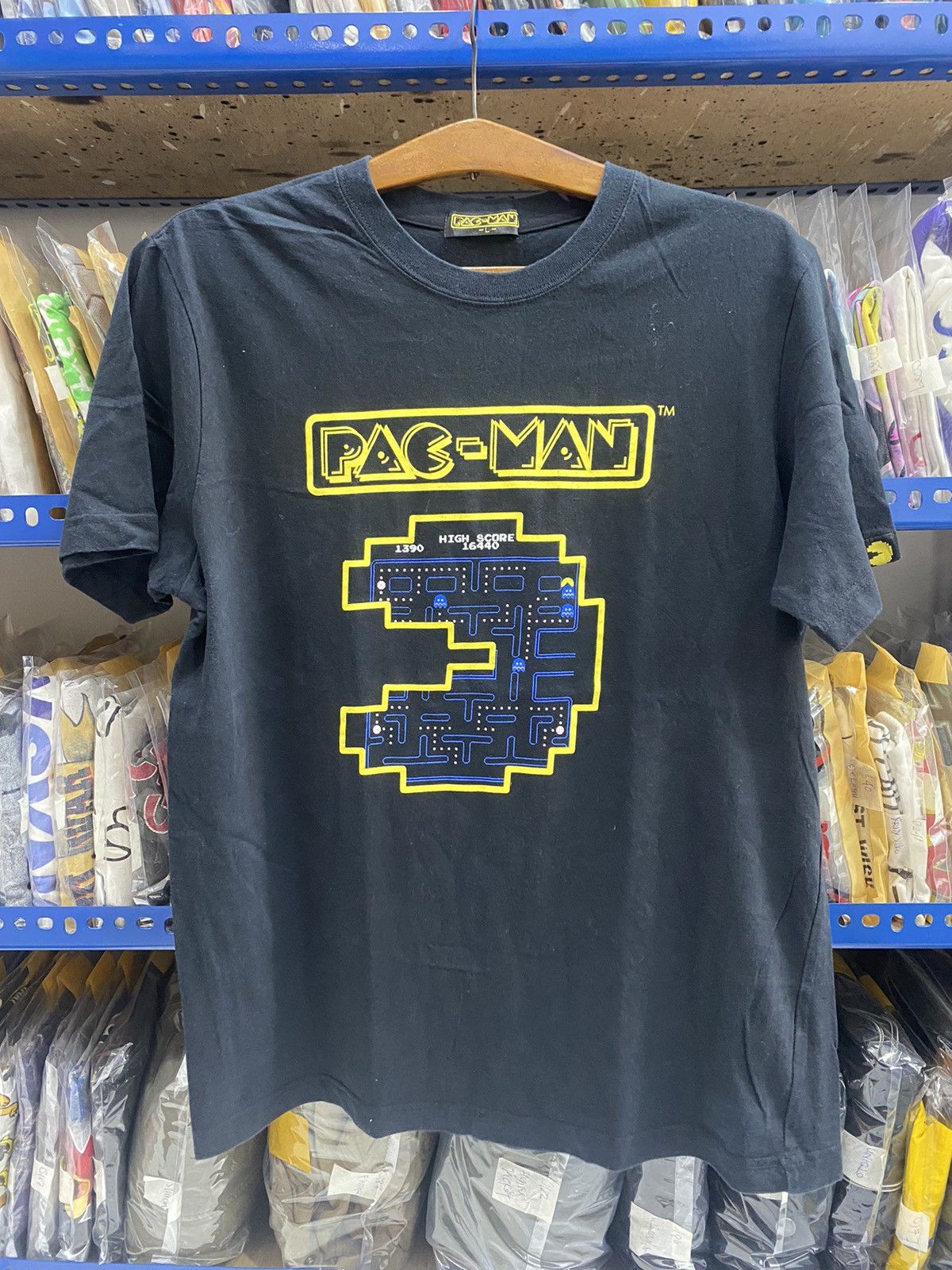 Vintage PAC MAN TSHIRT Size US M / EU 48-50 / 2 - 1 Thumbnail