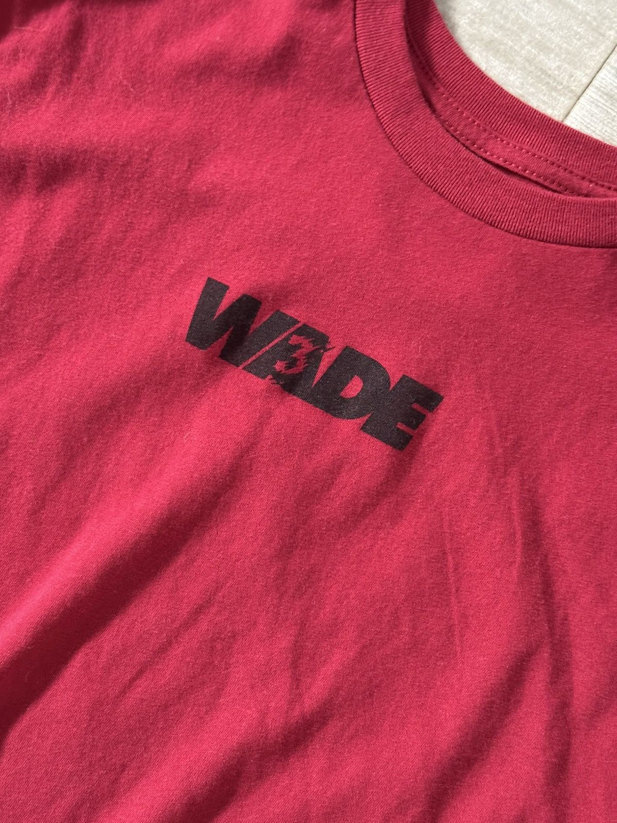 Other Court Culture Miami Heat Dwyane Wade Wad3 Red Tee Sz Large Size US L / EU 52-54 / 3 - 2 Thumbnail
