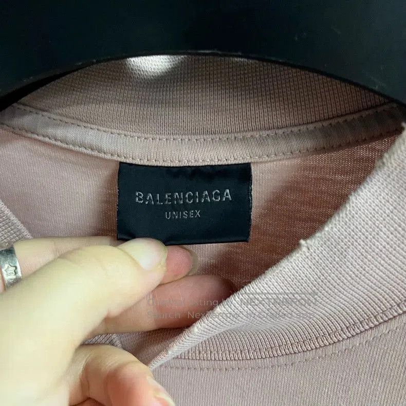 Balenciaga Balenciaga Pink Logo Print Short Sleeve T-Shirt. Size US S / EU 44-46 / 1 - 4 Thumbnail