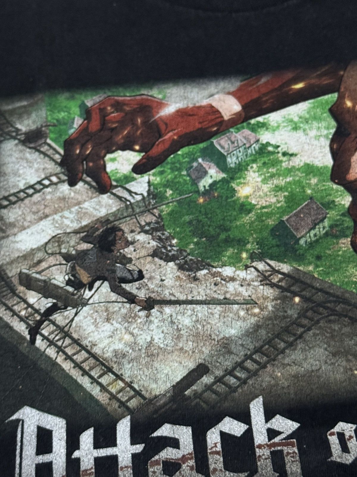 Anime Anime attack on titan eren vs collosal titan Size US M / EU 48-50 / 2 - 3 Thumbnail