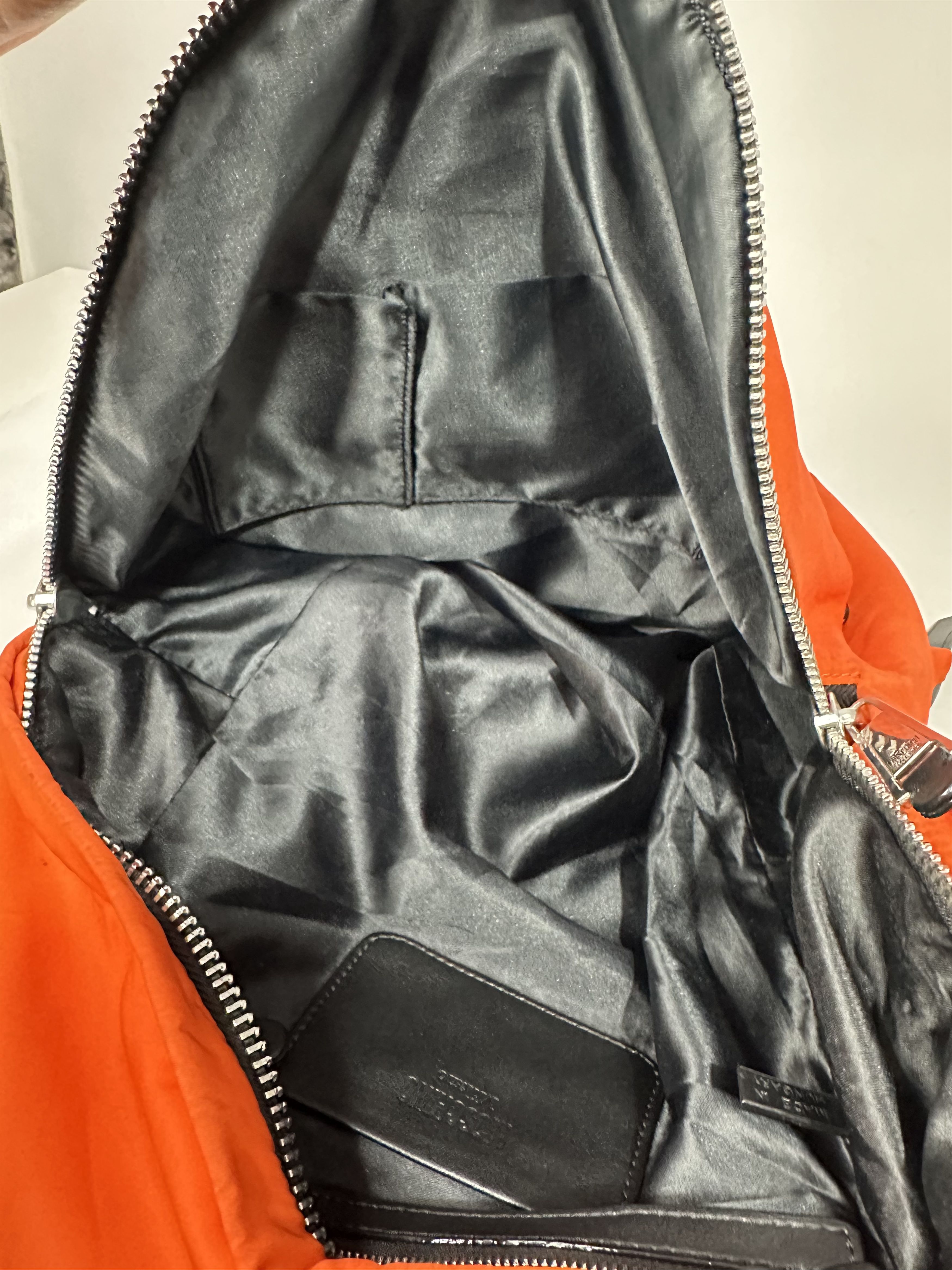 Moschino Rare Moschino Neon Orange Construction Nylon Backpack. Size ONE SIZE - 10 Thumbnail