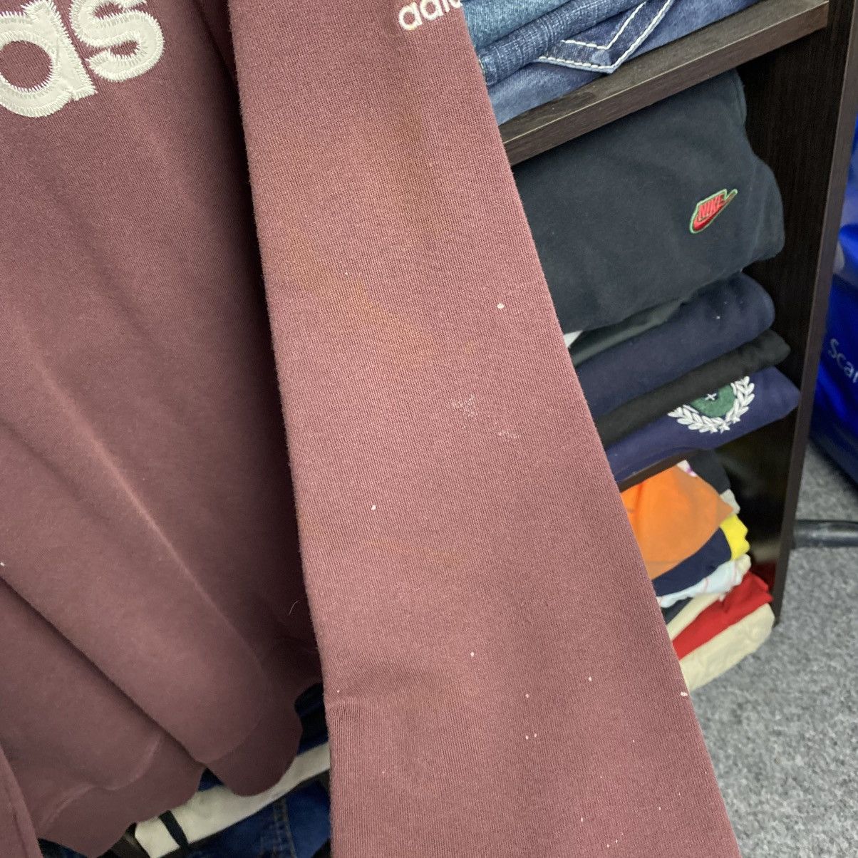 Adidas Vintage Adidas Big Logo 90’s Distressed y2k brown sweatshirt Size US XL / EU 56 / 4 - 9 Thumbnail