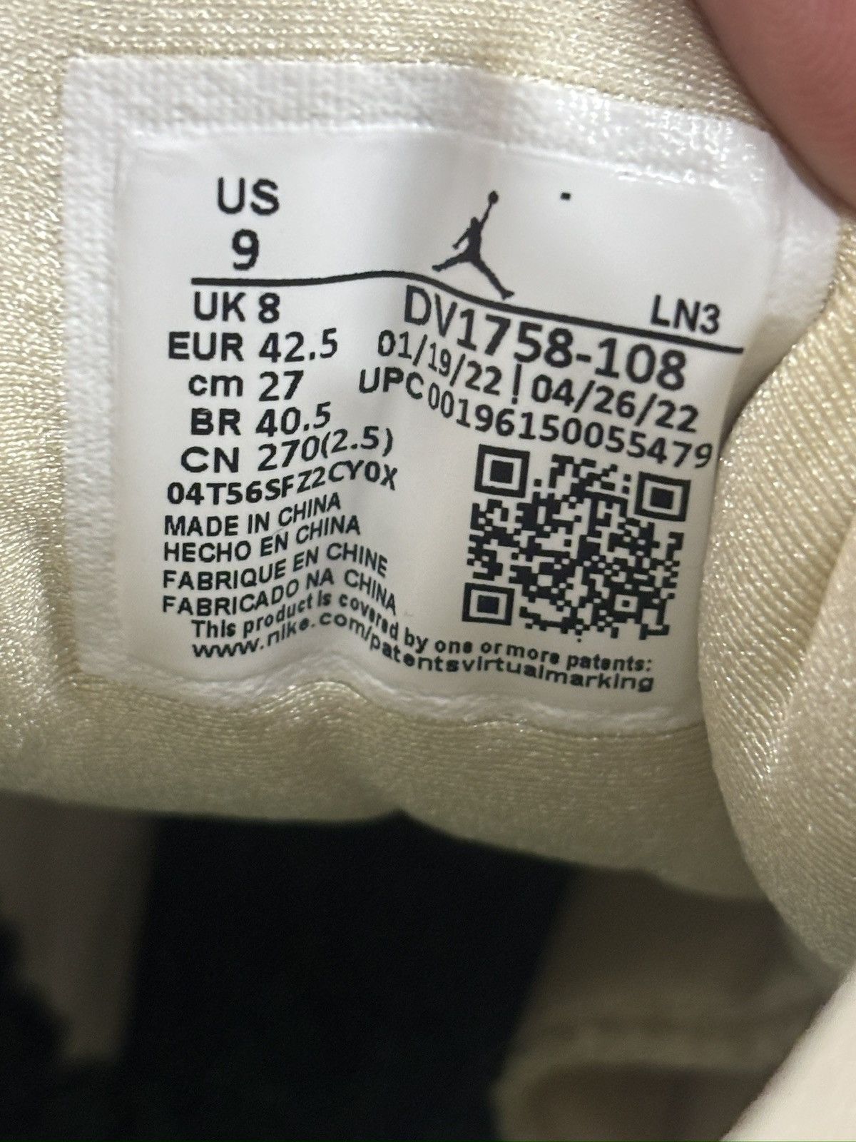 Nike Size 9 - Eastside Golf x Air Jordan 12 Retro Out the Mud Size US 9 / EU 42 - 7 Thumbnail