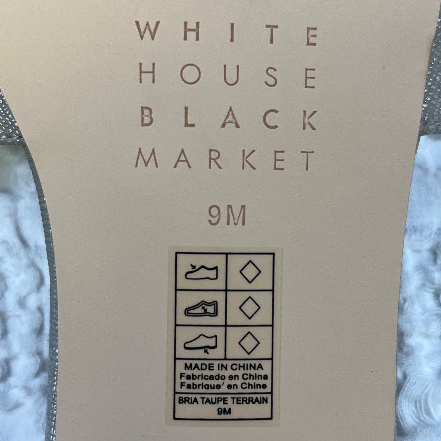 White House Black Market White House Black Market Women's Beige Shoes/Sandals Sz 9M S Size US 9 / IT 39 - 7 Thumbnail