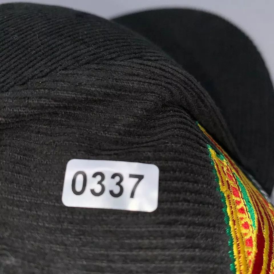New Era Brooklyn Dodgers Hat Men 7 5/8 Black Corduroy Fitted Cap Size ONE SIZE - 8 Thumbnail