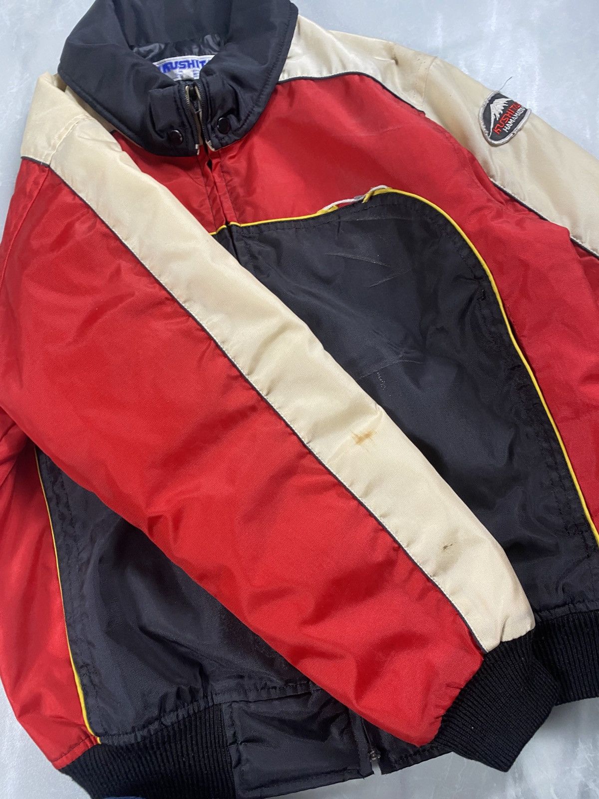 Japanese Brand Rare Vintage 90s Kushitani Racing Japan Biker Jacket Size US M / EU 48-50 / 2 - 8 Thumbnail