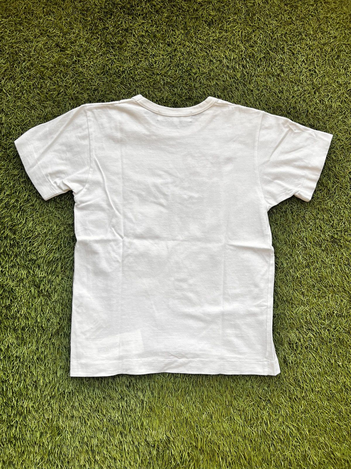 Bape × Comme des Garcons A Bathing Ape BAPE x Comme Des Garçon CDG Tee White 2012 Size M / US 6-8 / IT 42-44 - 2 Thumbnail