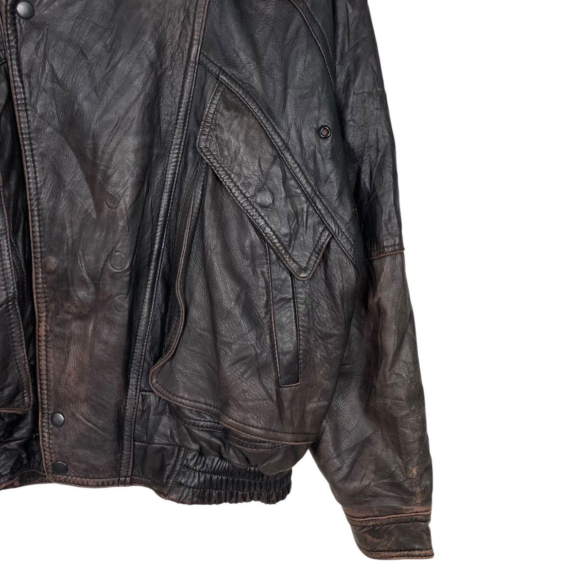Japanese Brand Japanese Brand Motorcycle Riding Leather Jacket Size US M / EU 48-50 / 2 - 4 Thumbnail